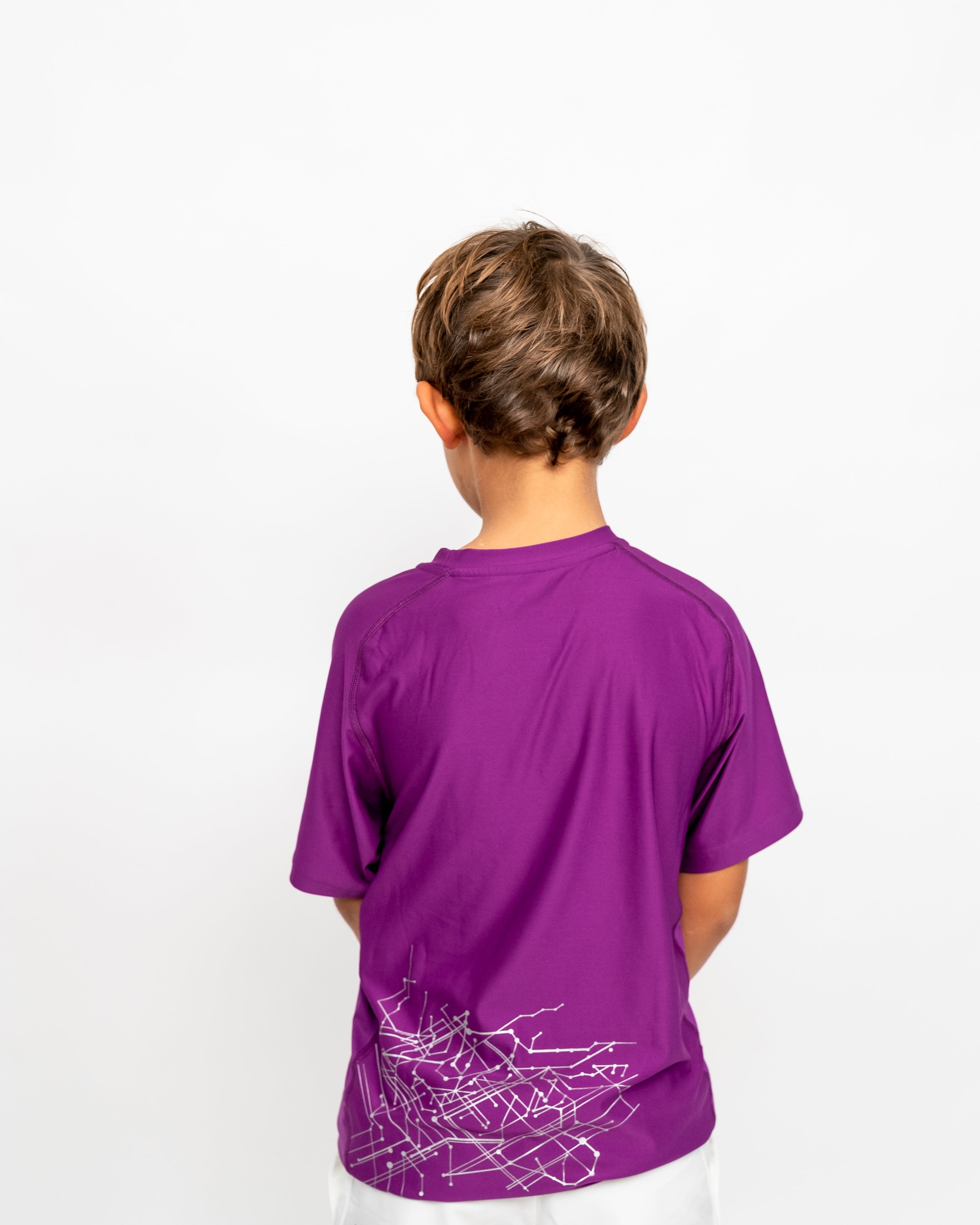 Nike Drenge T-shirt Lilla