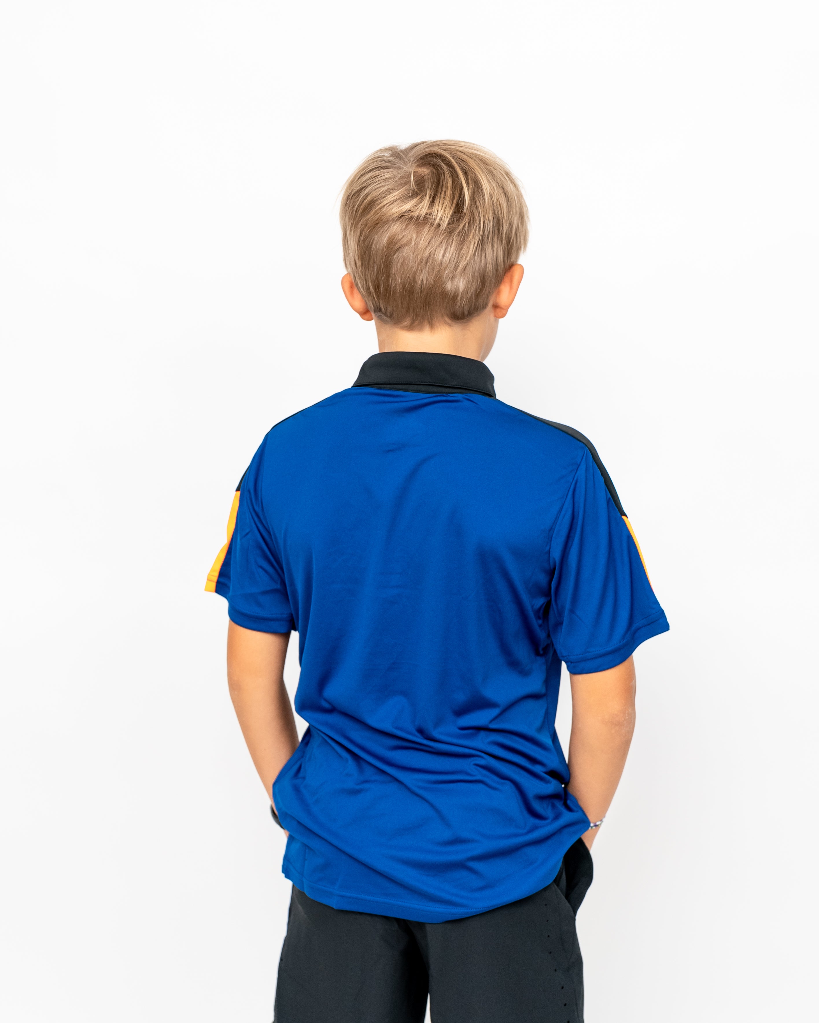 Nike Team Drenge Polo Blå