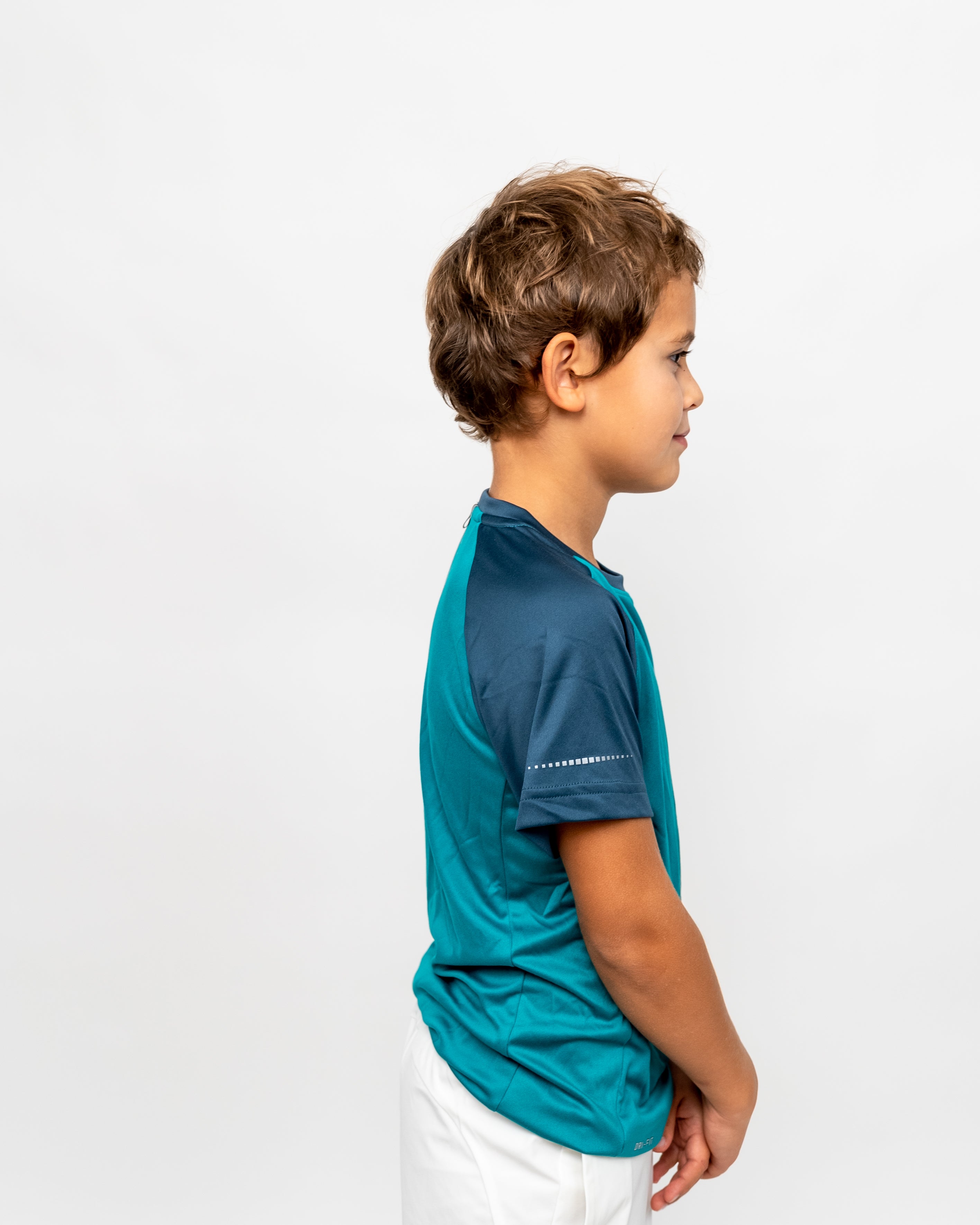 Nike Miler Kort Ærmet T-shirt Blå