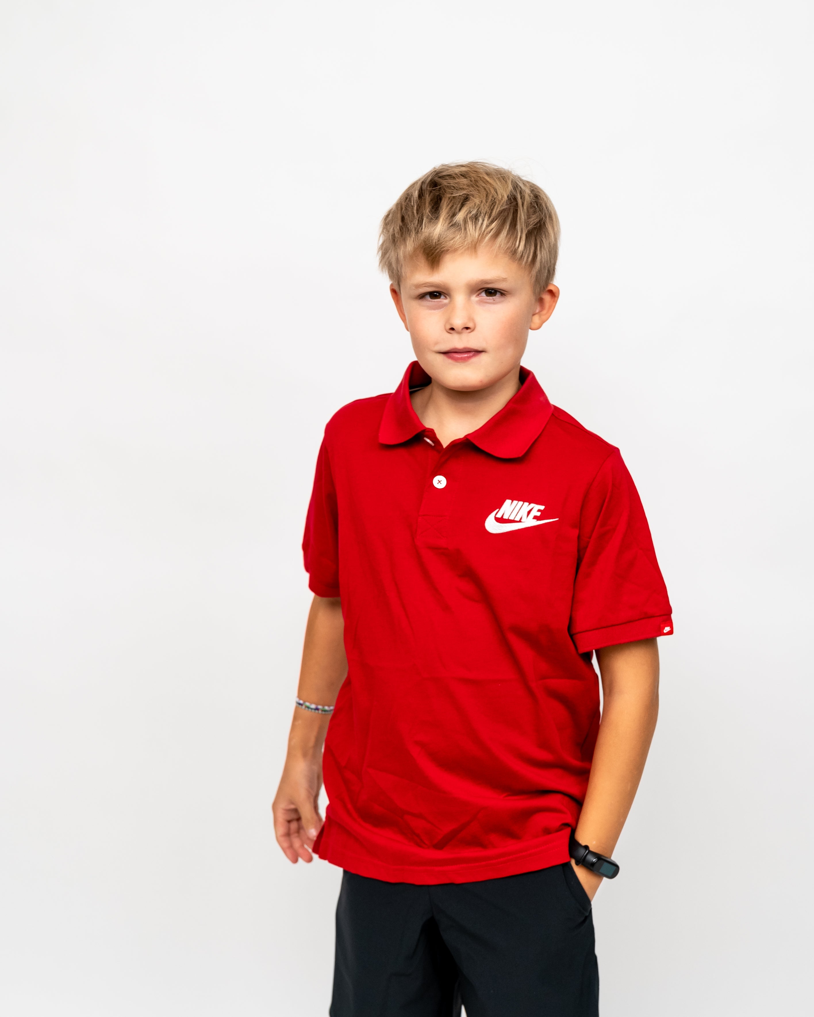 Nike Franchise J polo YTH Rød