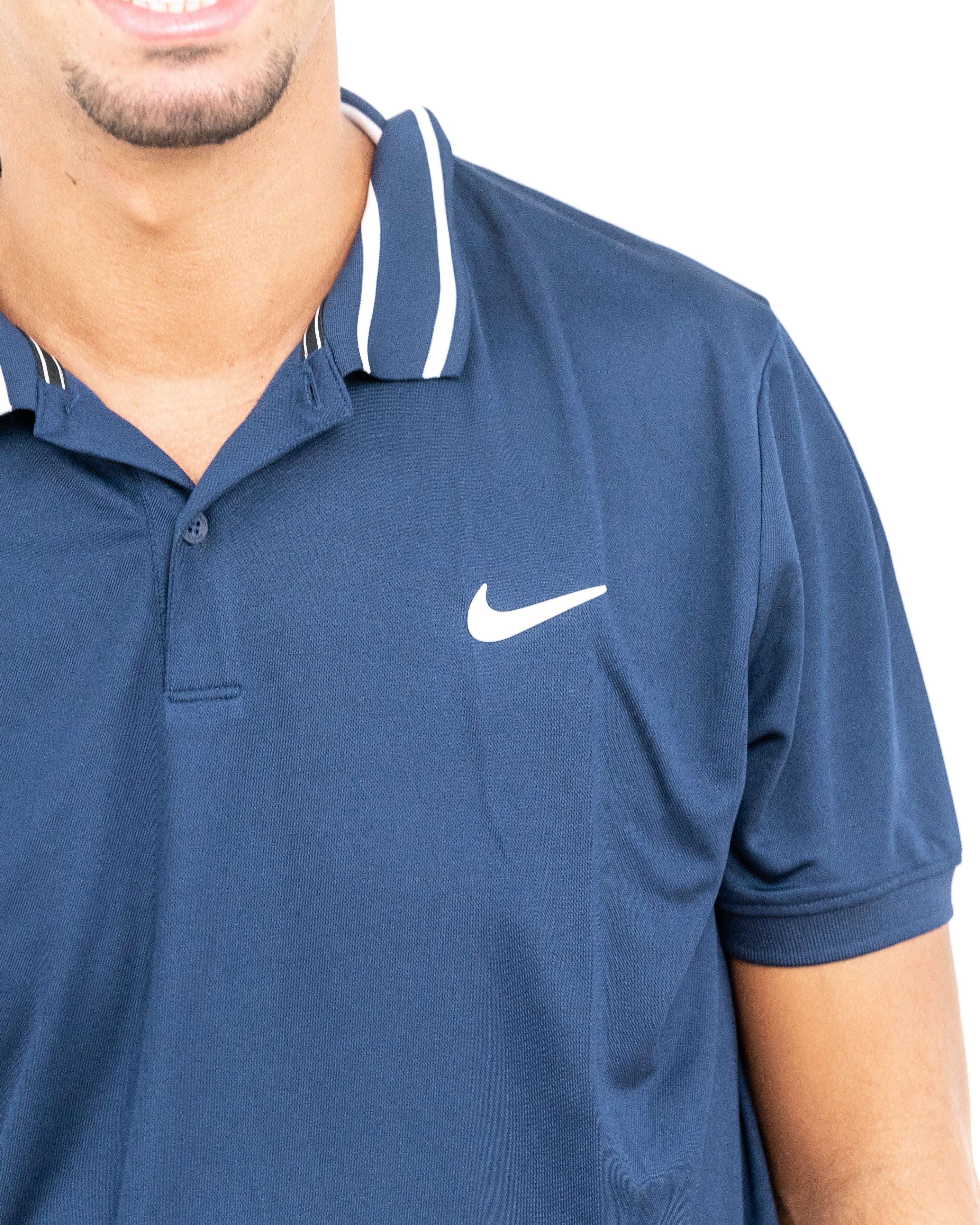 Nike Court Herre Dri-FIT Victory Polo Marineblå