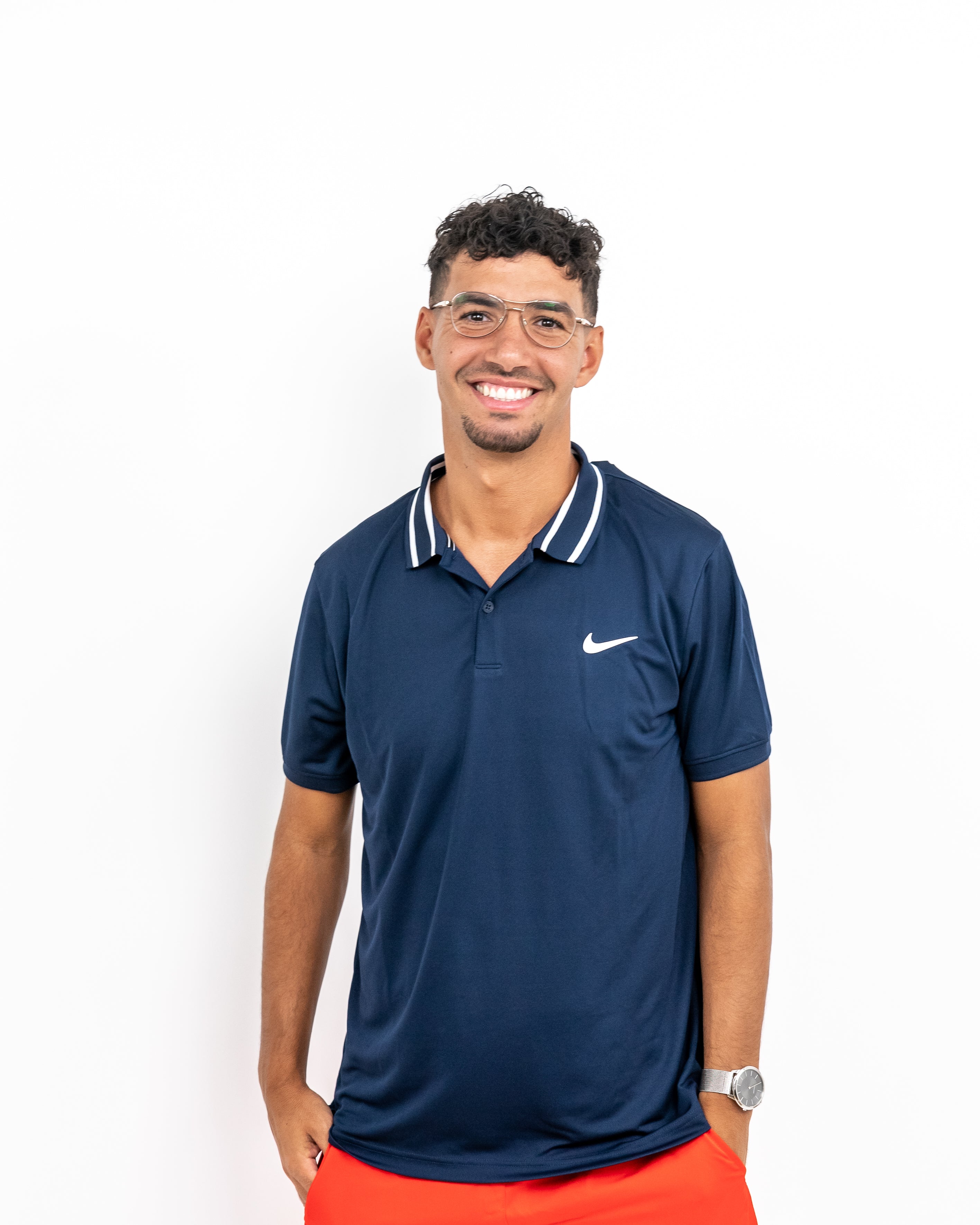 Nike Court Herre Dri-FIT Victory Polo Marineblå