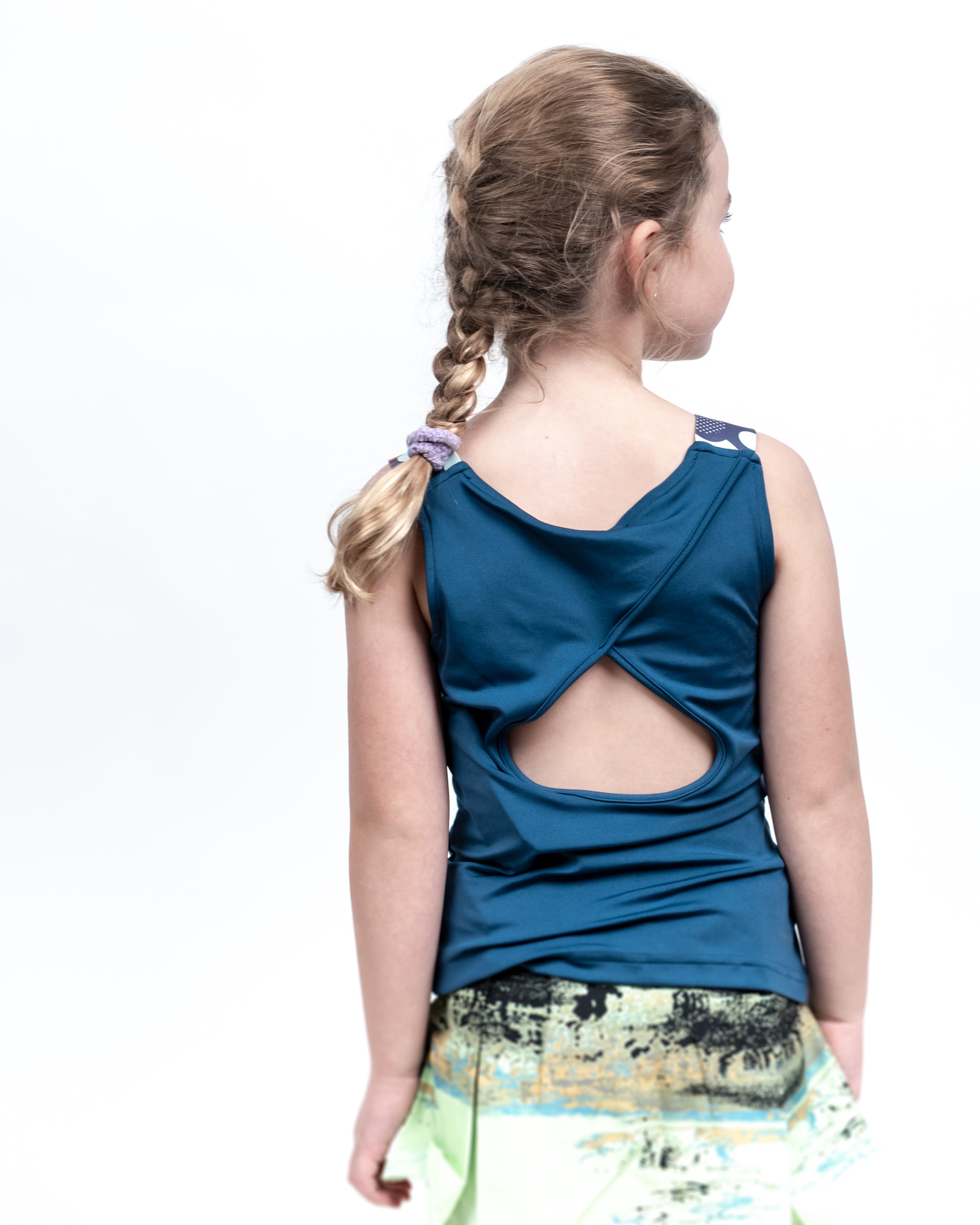 Adidas Girls Keyhole Tank Top