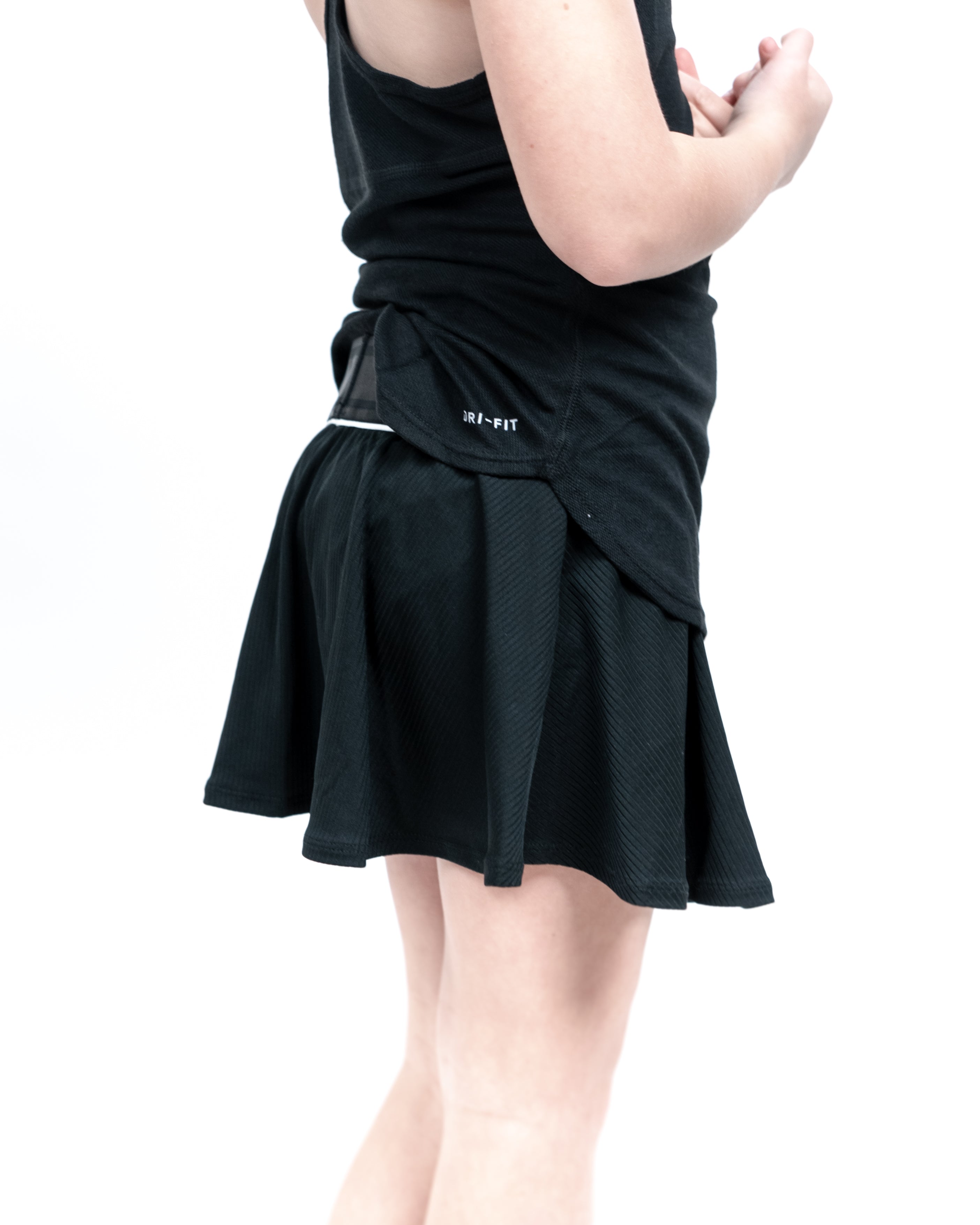 Nike Court Flouncy Skirt Pige Sort