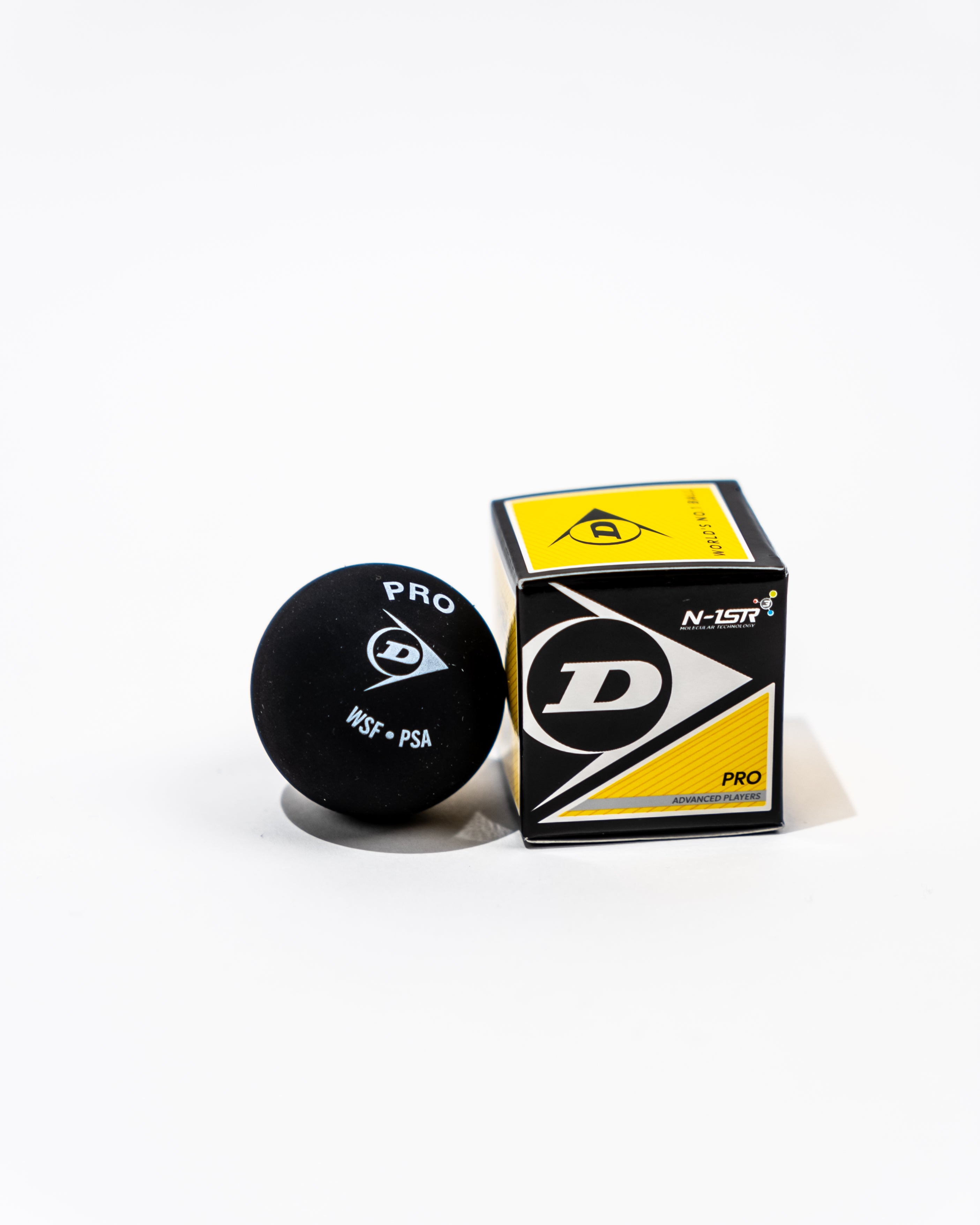 Dunlop Pro Squashbold Dobbelt Gul (Øvede)