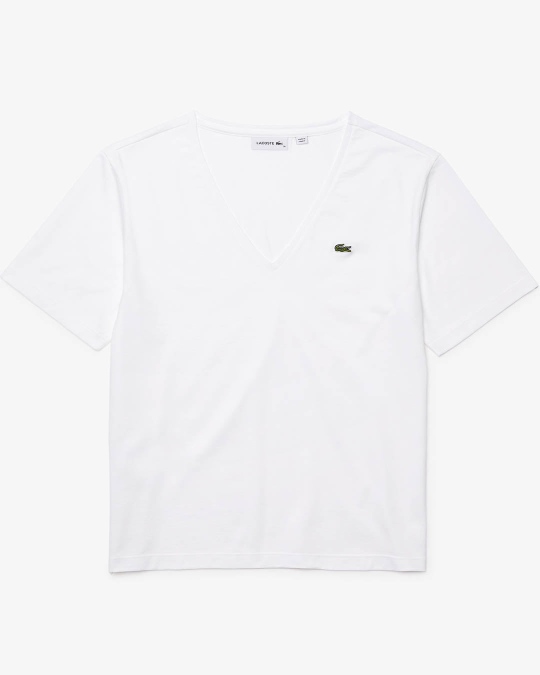 Lacoste Kvinde T-shirt V-hals