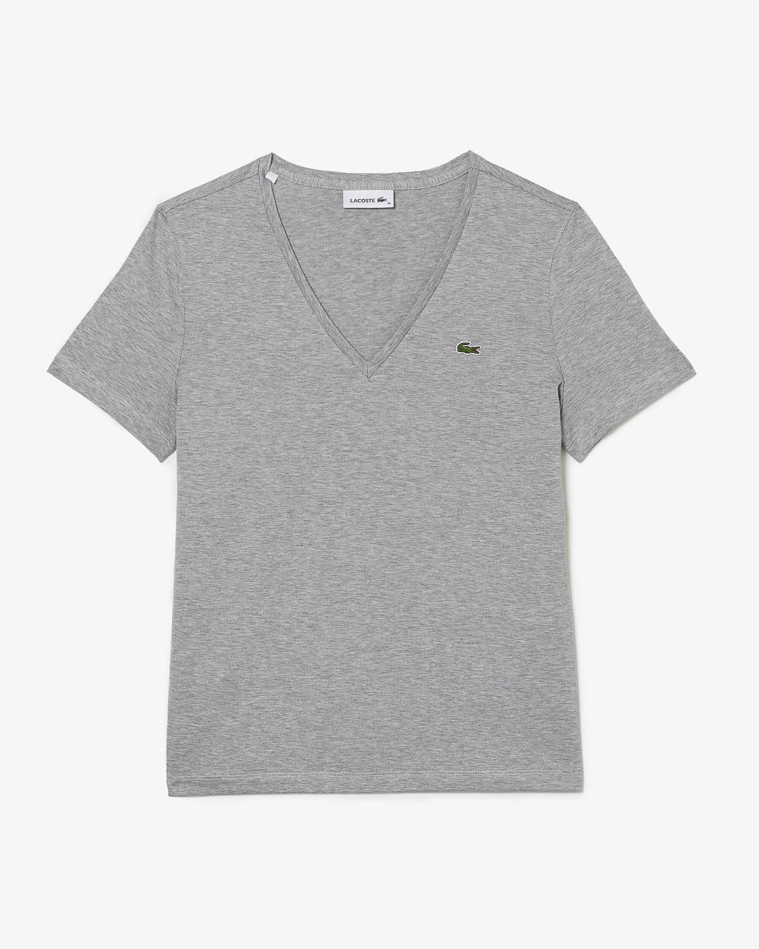 Lacoste Kvinde T-shirt V-hals