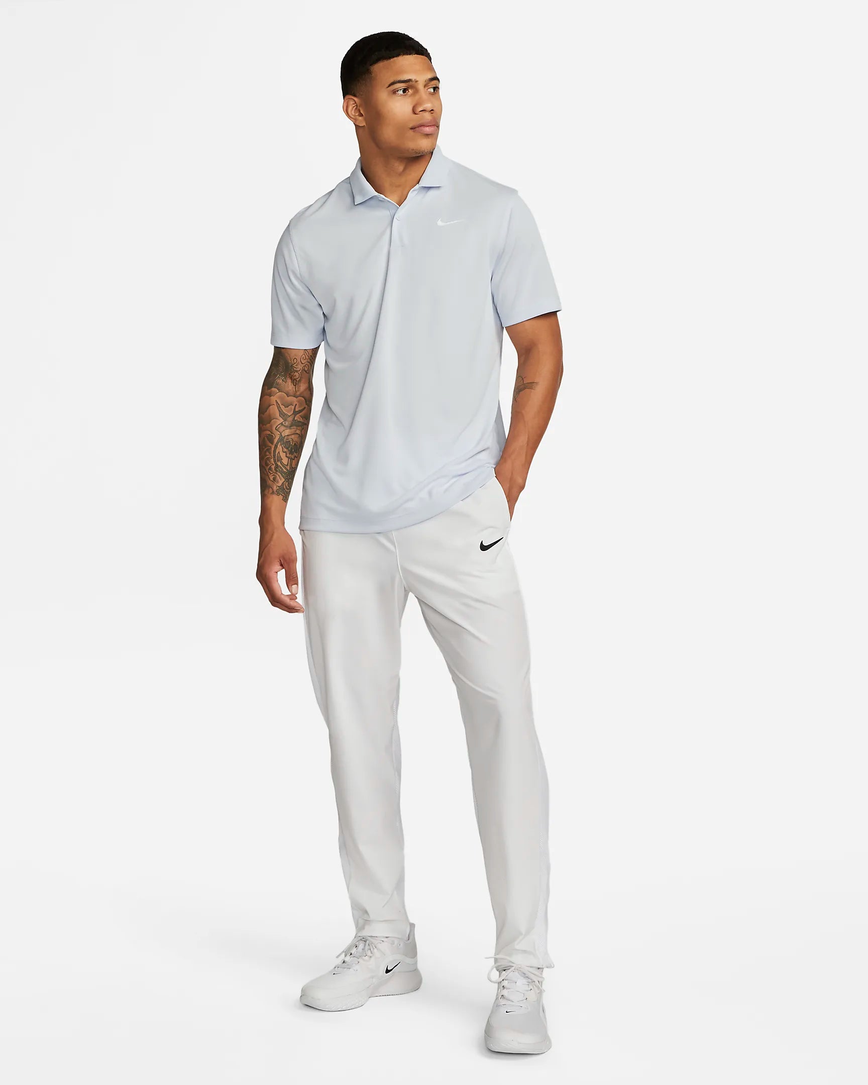 NikeCourt Dri-FIT Herre Polo Solid