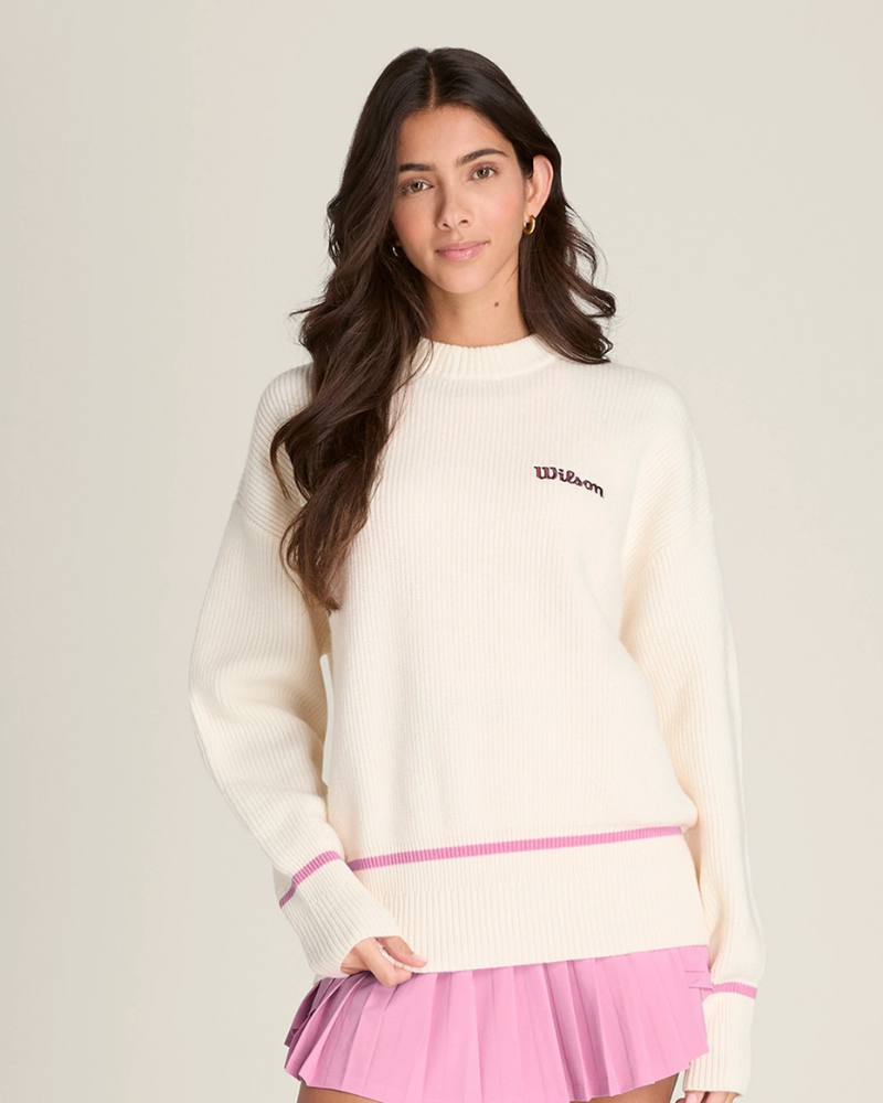 Wilson Dame Varsity Crewneck Sweater
