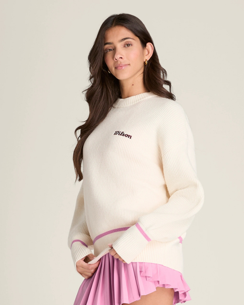 Wilson Dame Varsity Crewneck Sweater