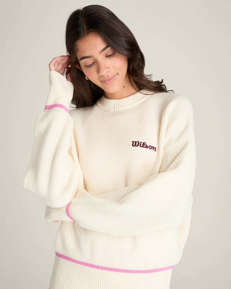 Wilson Dame Varsity Crewneck Sweater