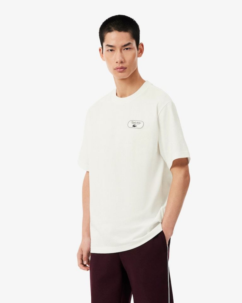 Lacoste Herre Ultra Dry Tennis Heritage Graphic T-shirt