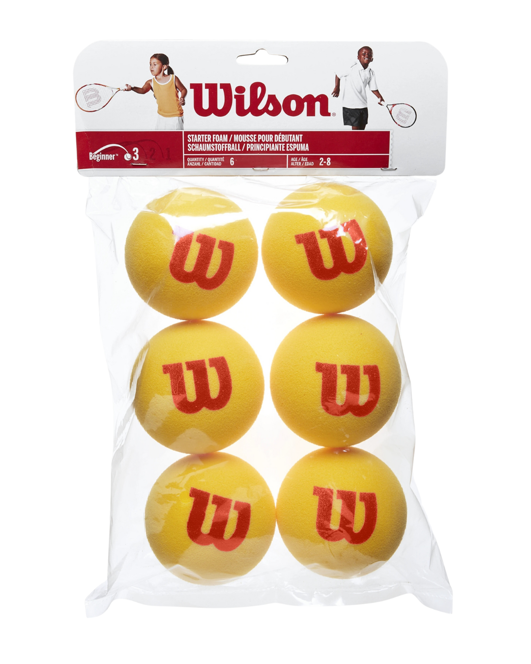 Wilson Små Skumbolde 6 Pack