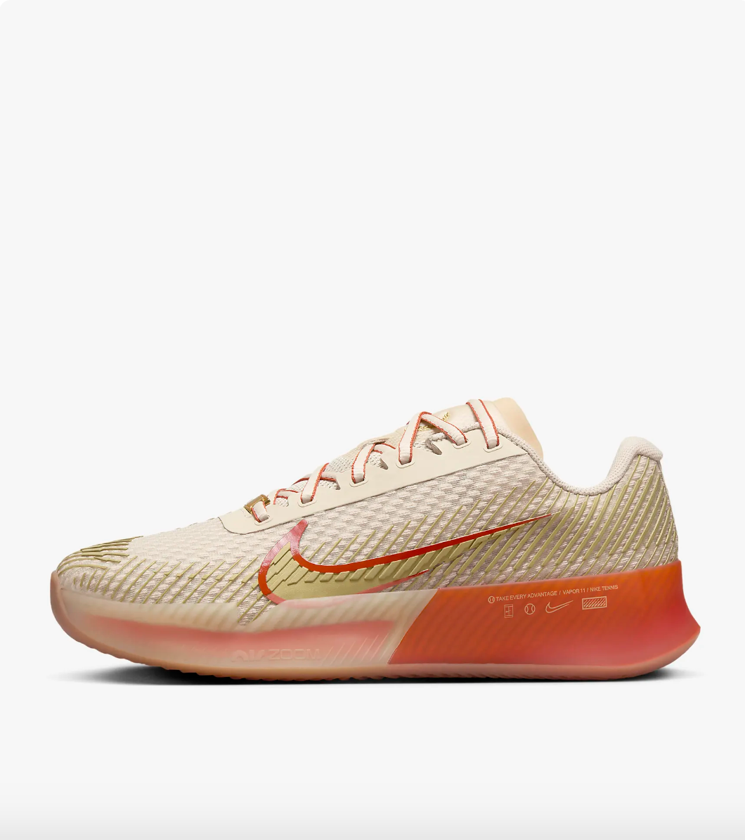 NikeCourt Air Zoom Vapor 11 Premium Clay Dame