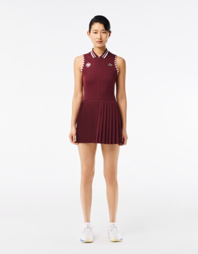 Roland Garros Lacoste Dame Edition Sport Stretch Kjole*