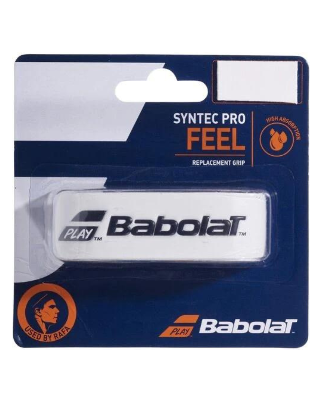 Babolat Syntec Pro Feel Erstatningsgreb Hvid