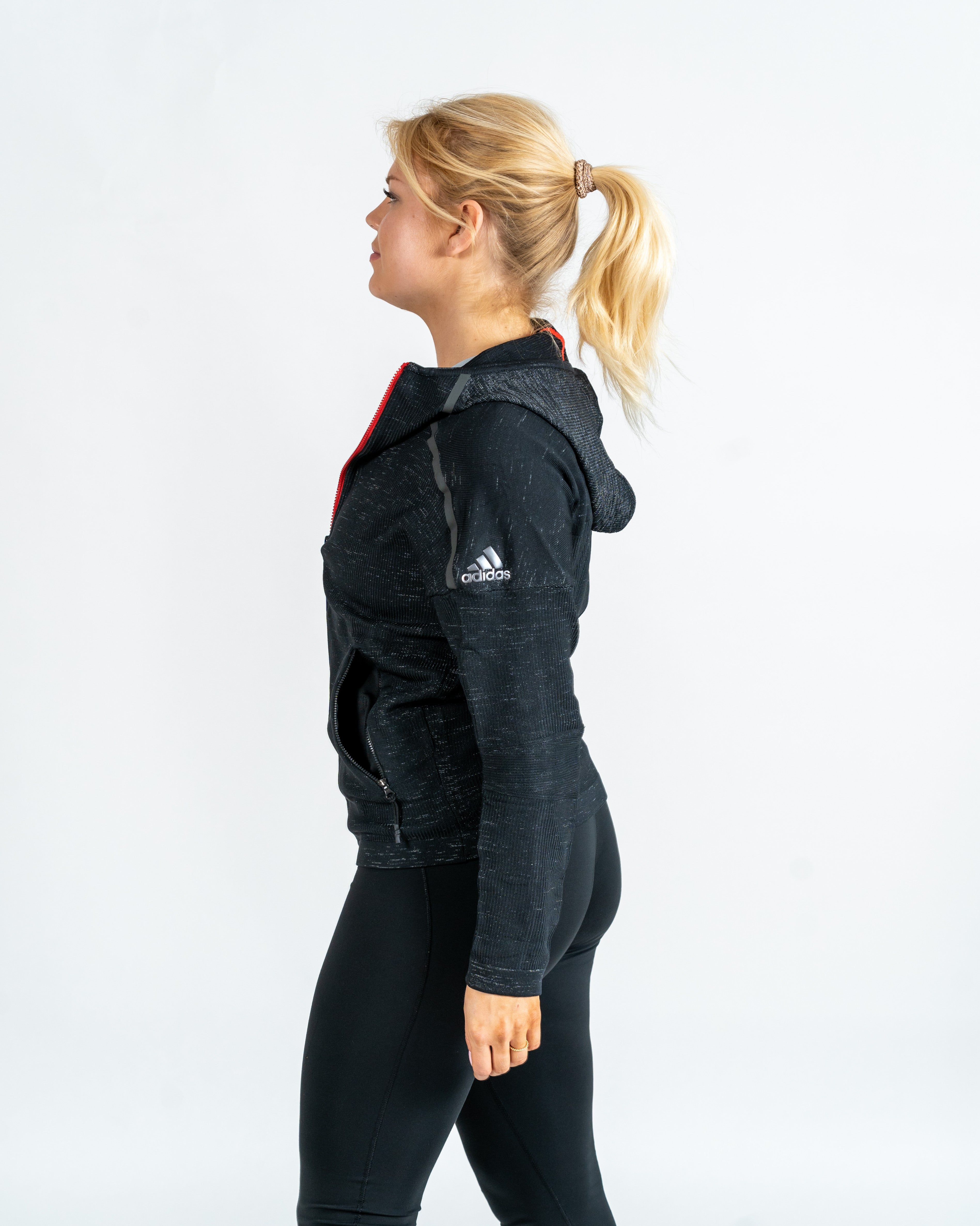 Adidas Kvinde Træningsjakke Sort