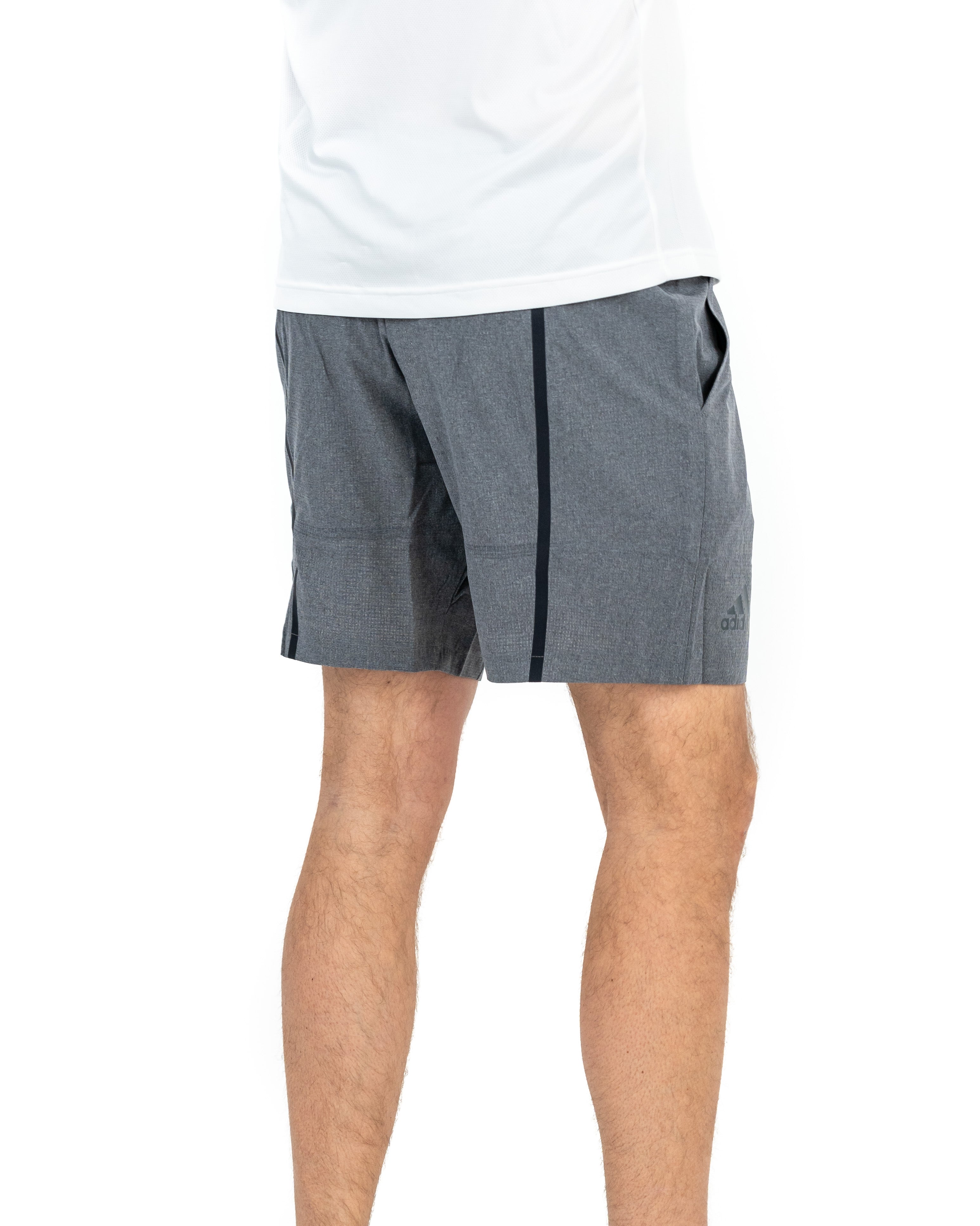 Adidas Herre Melange Shorts 7" Grå