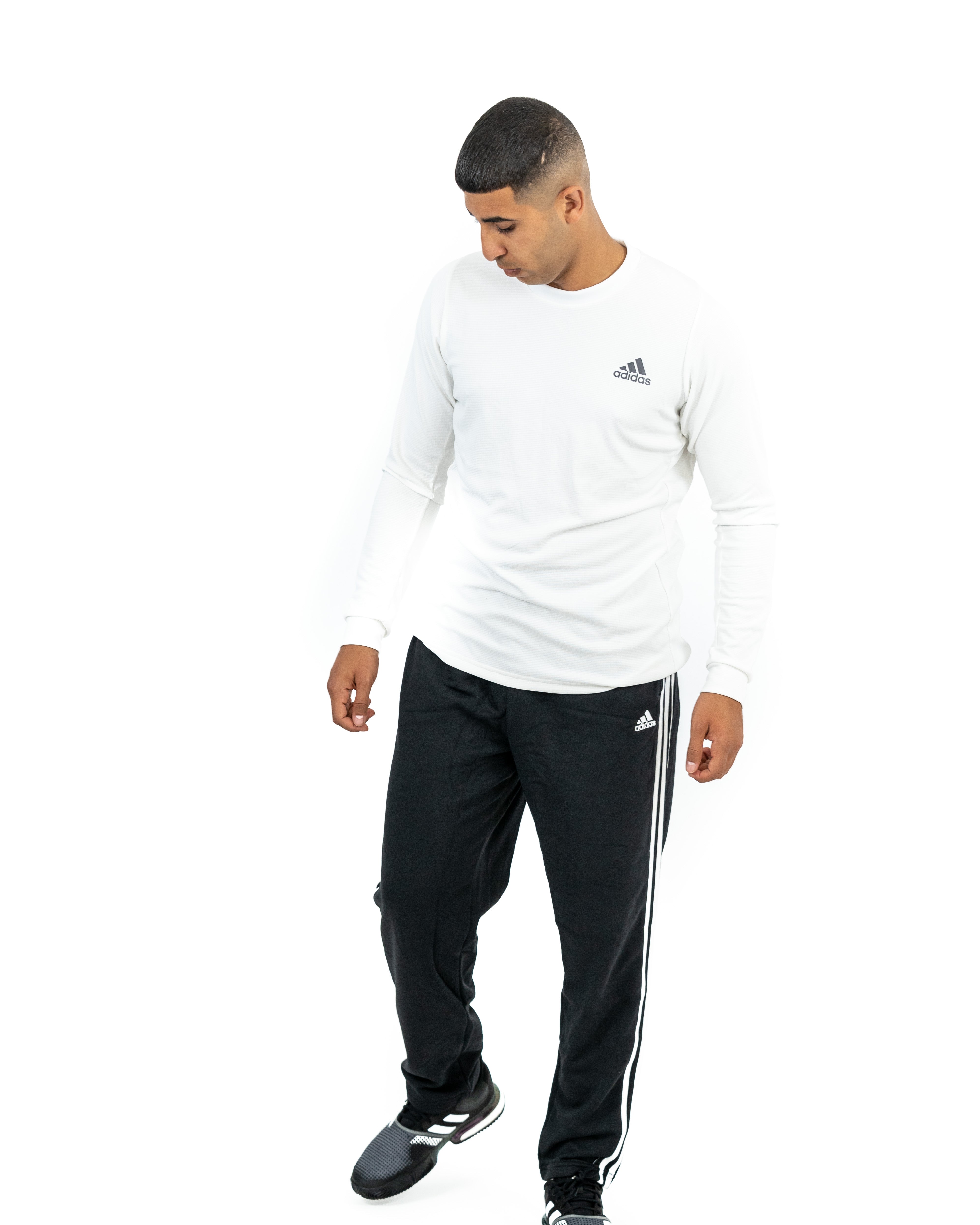 Adidas Essentials 3S Bukser Sort