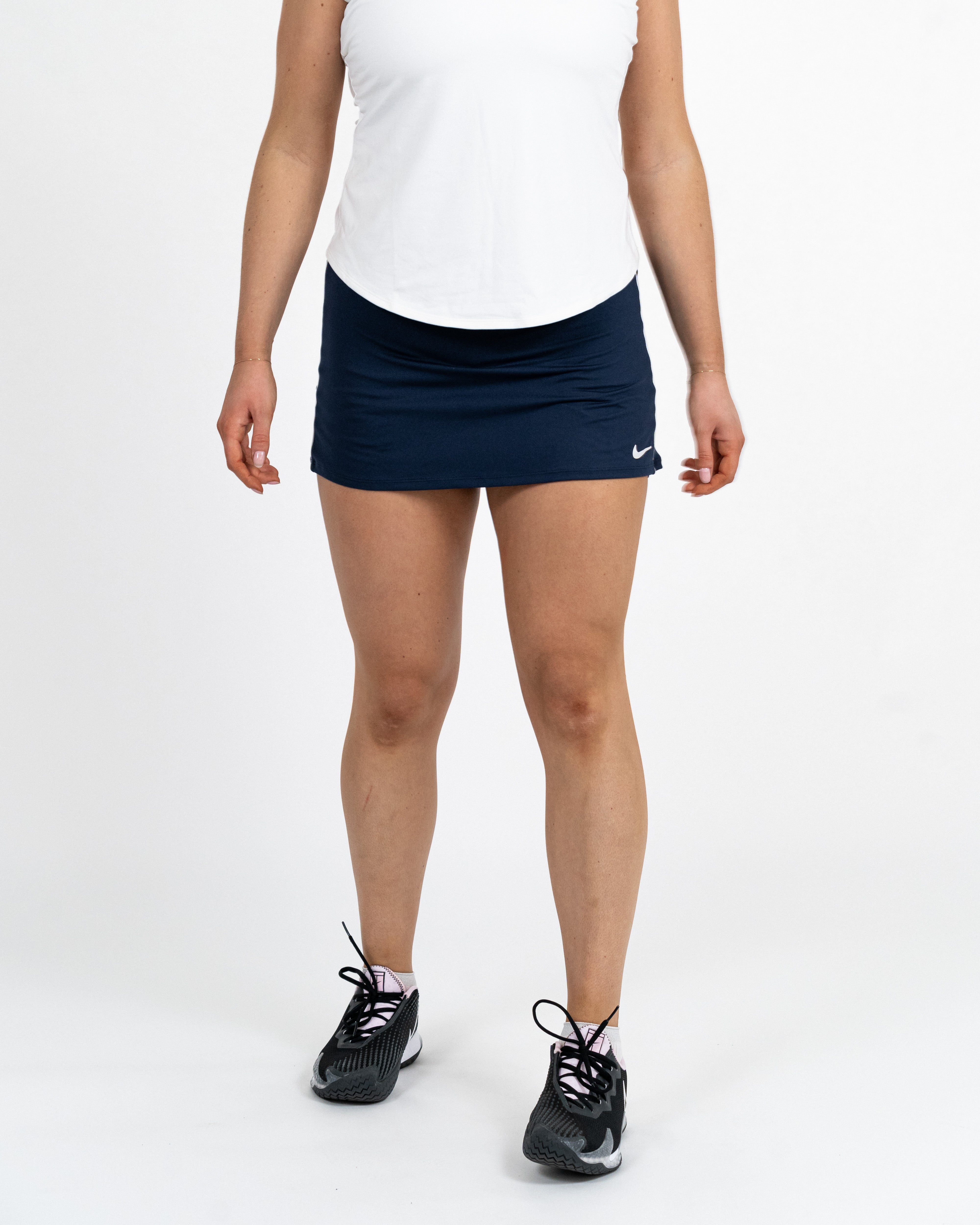 Nike Court Dry Skirt Marineblå