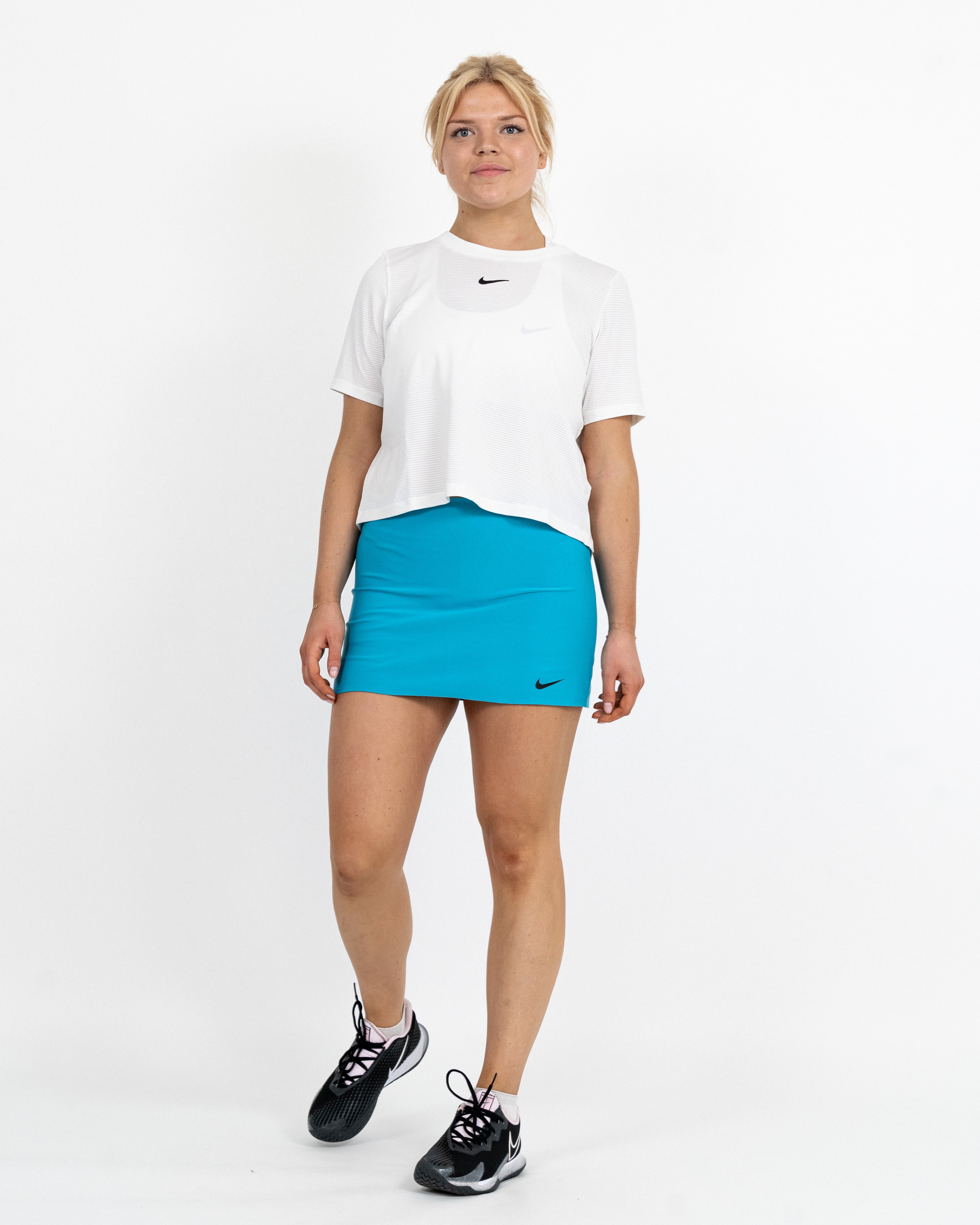 Nike Pure Spin Skirt Tyrkis