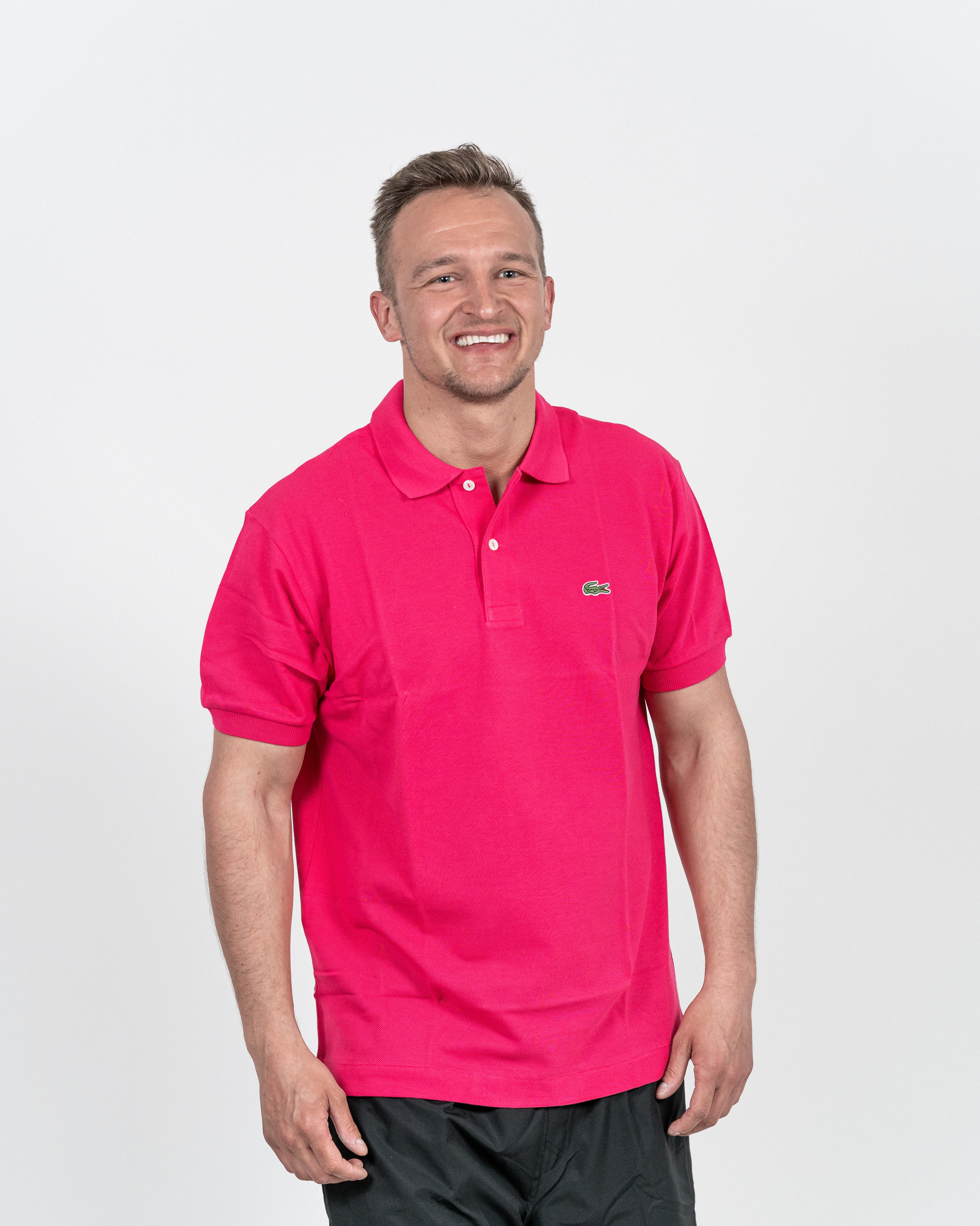 Lacoste Herre Polo Pink