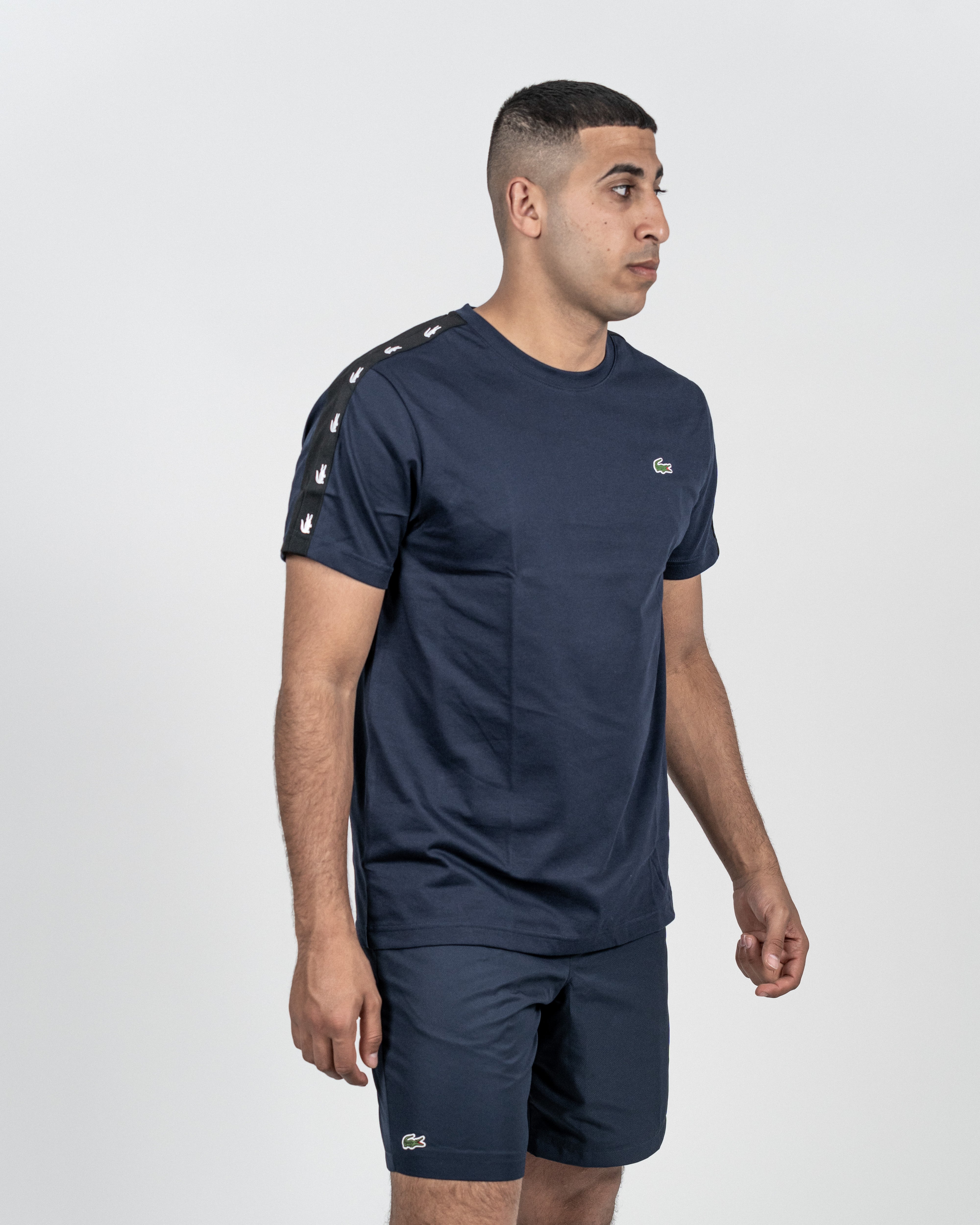 Lacoste Herre T-shirt Navy