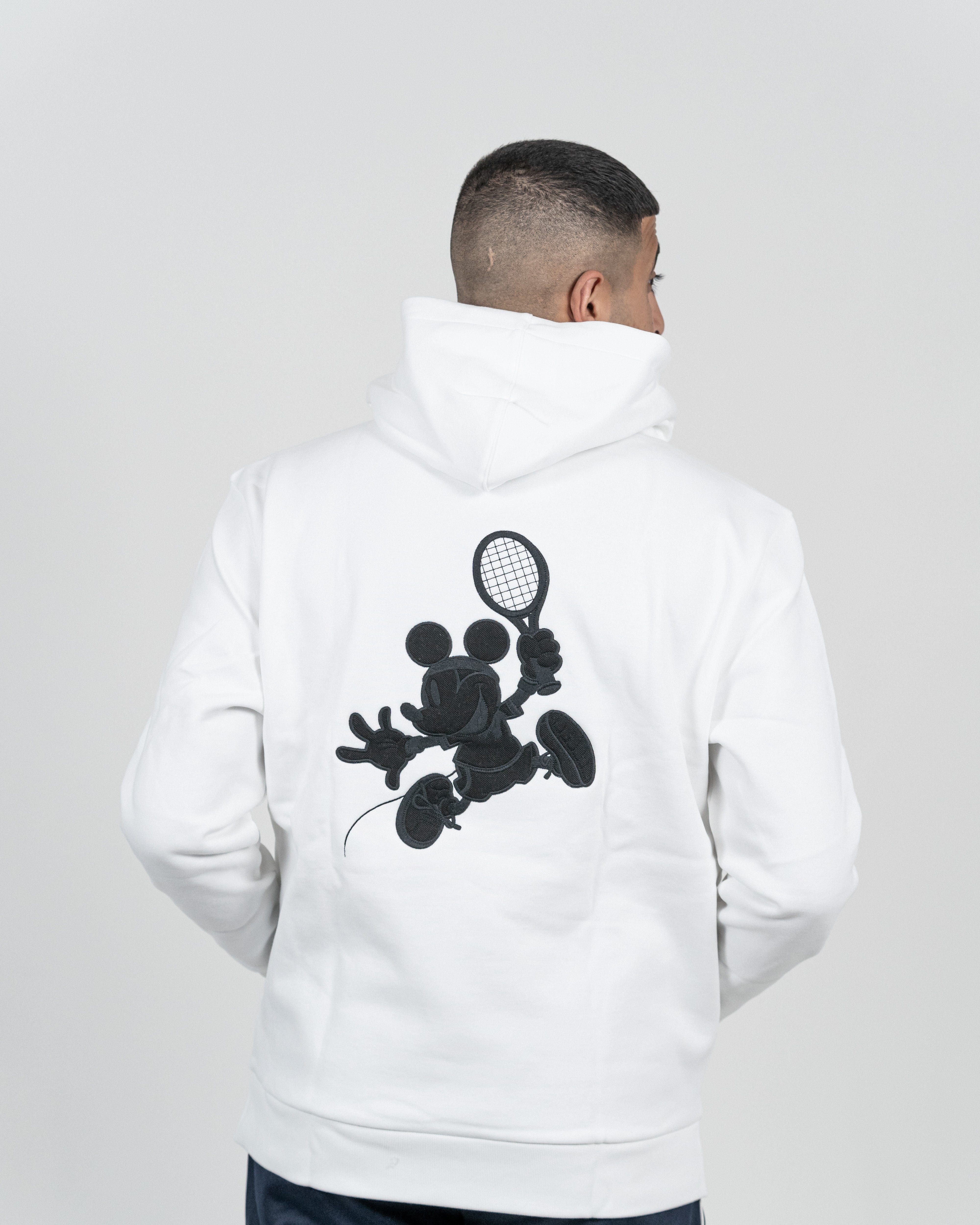 Lacoste Unisex Mickey Mouse Sweatshirt Hvid