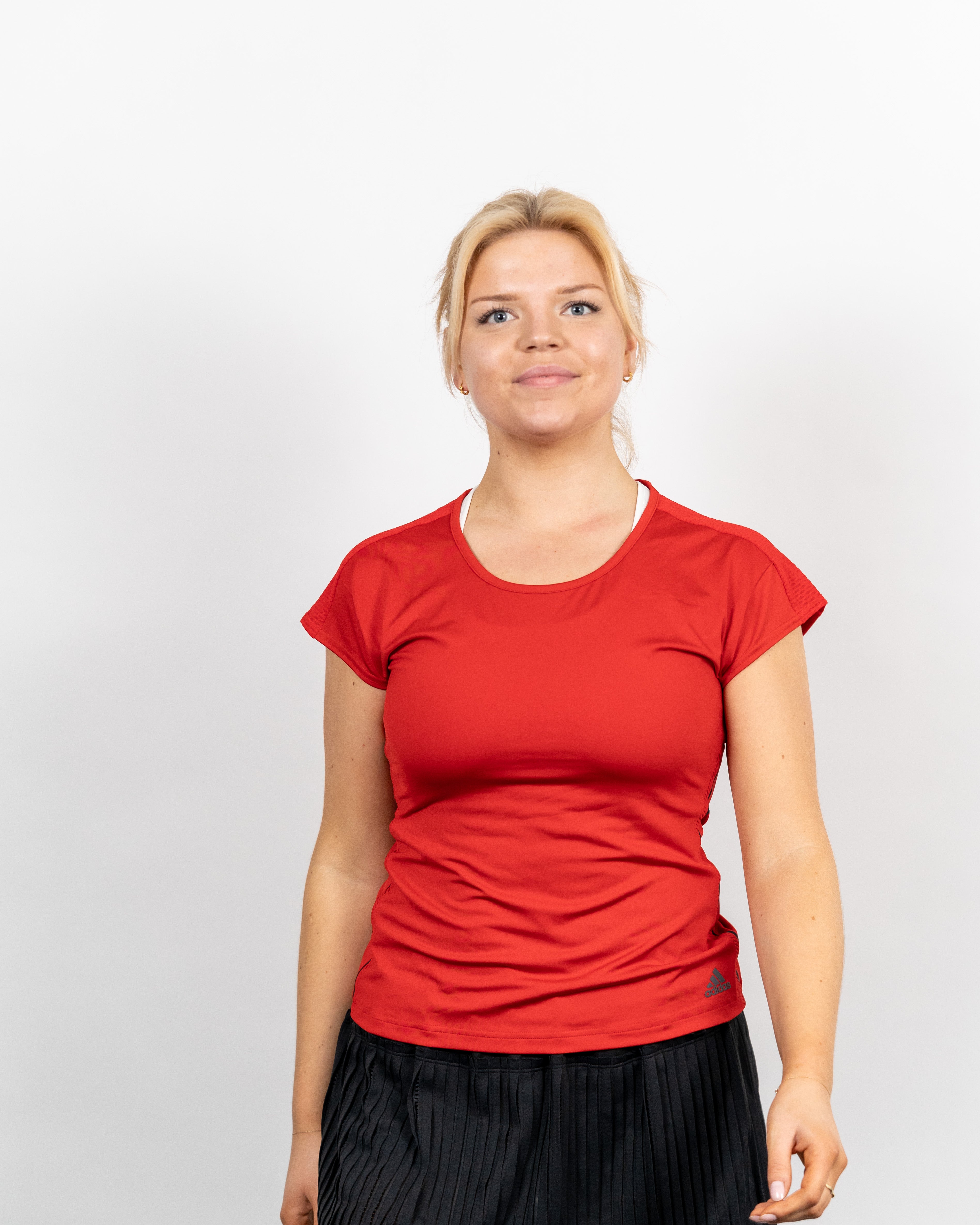Adidas Kvinde Barricade T-shirt Rød