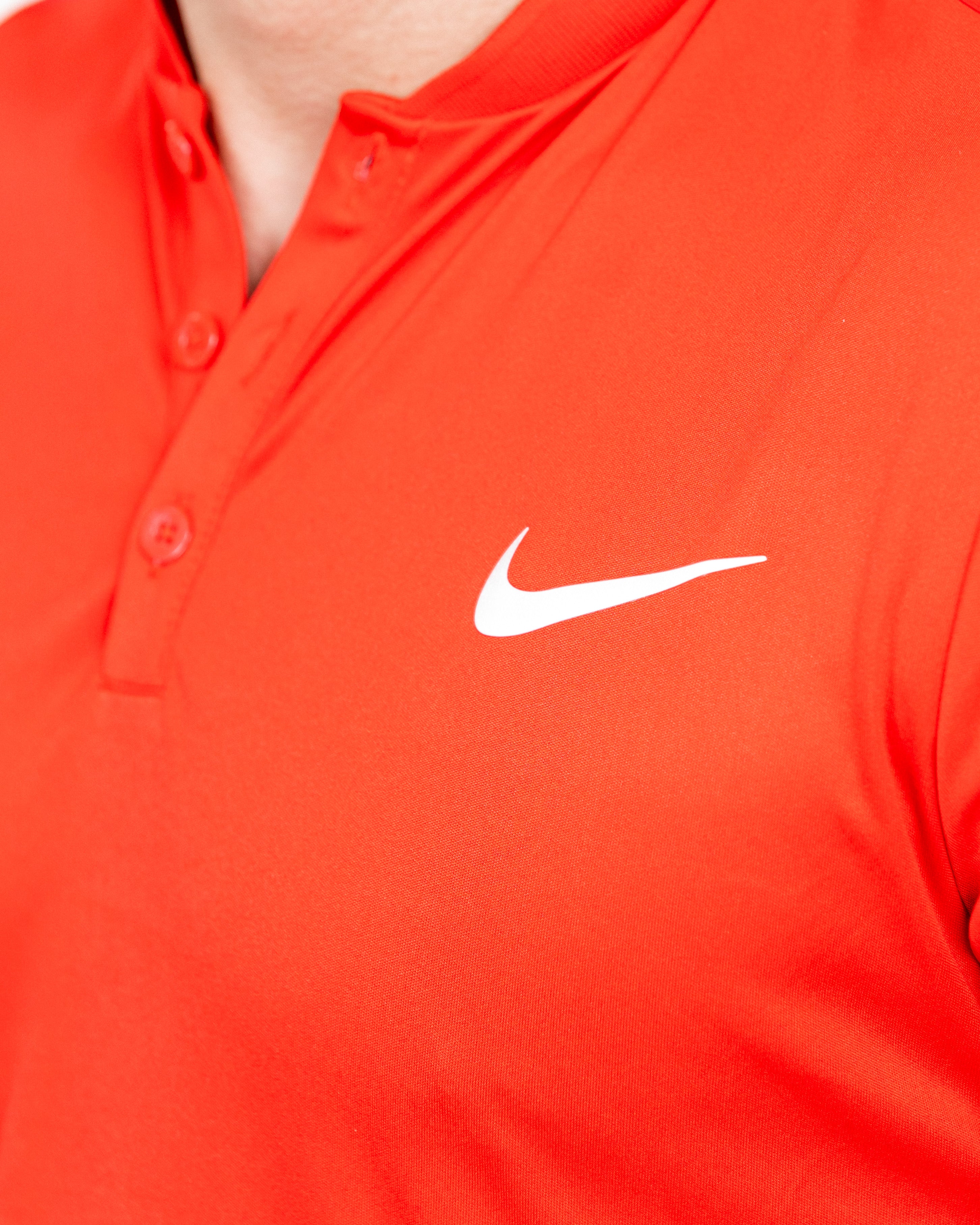 Nike Advantage Solid Polo Rød