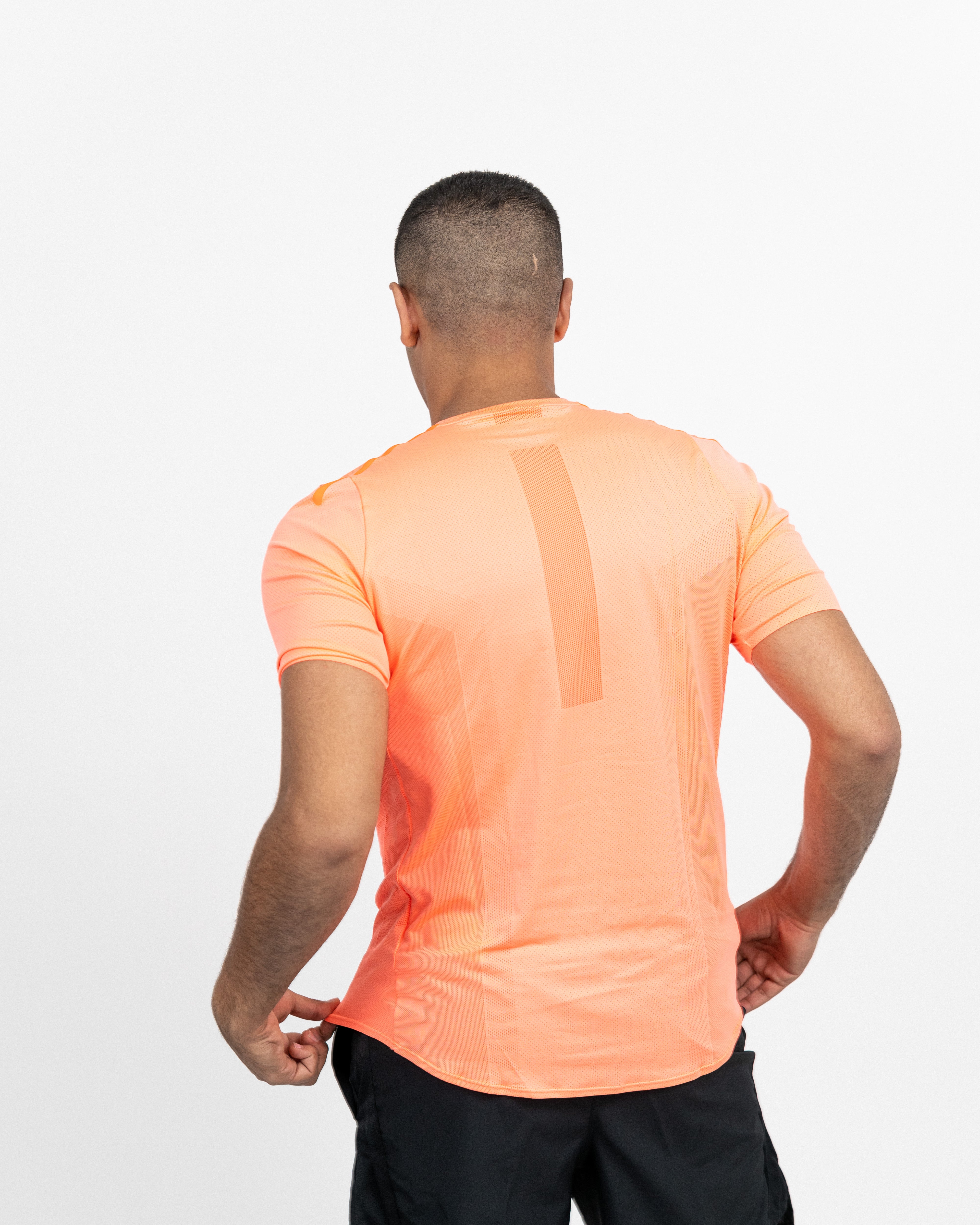 Nike Aero React Rafa Crew T-shirt Orange