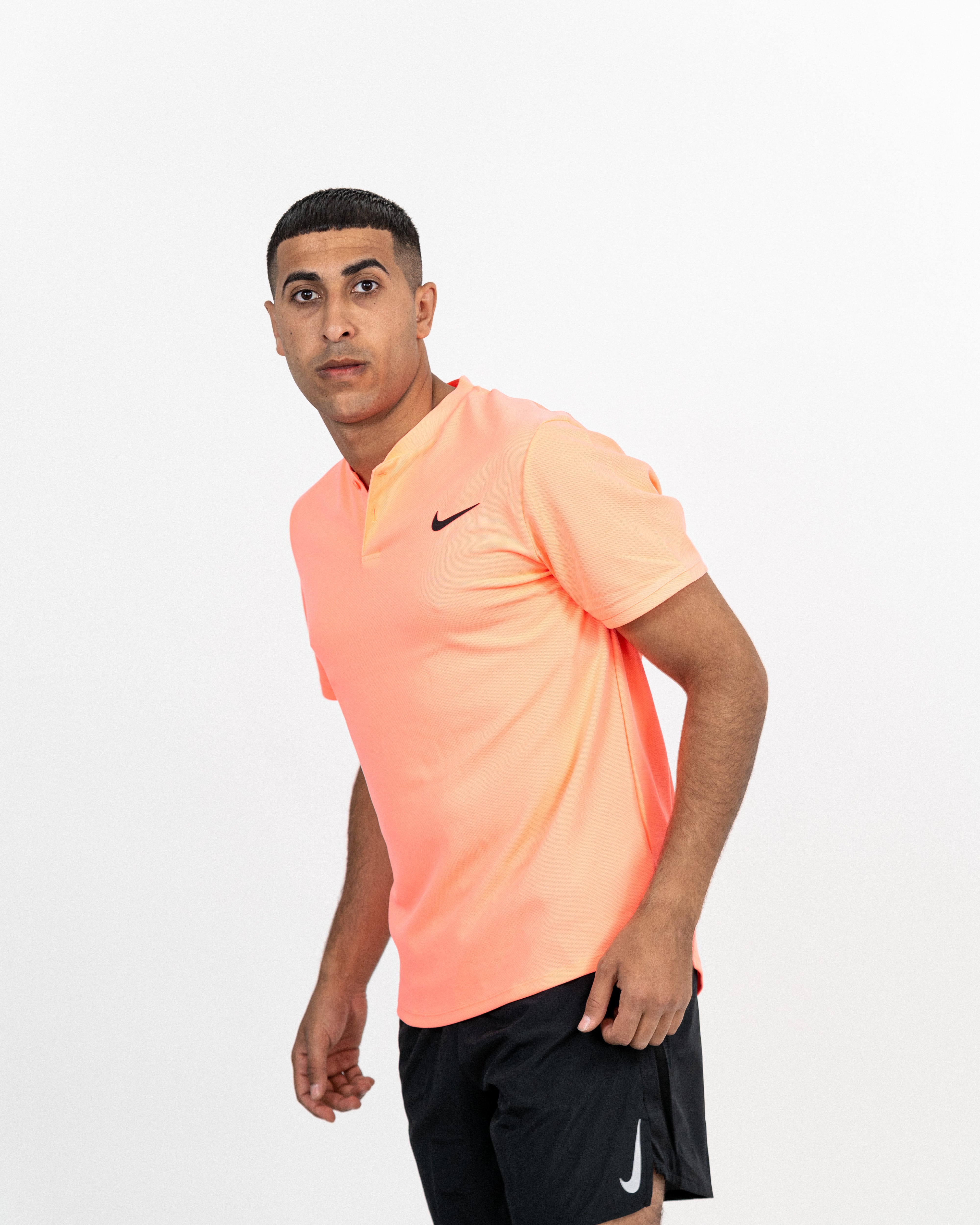 Nike Court Dry Advantage Tennis Polo Laksefarve