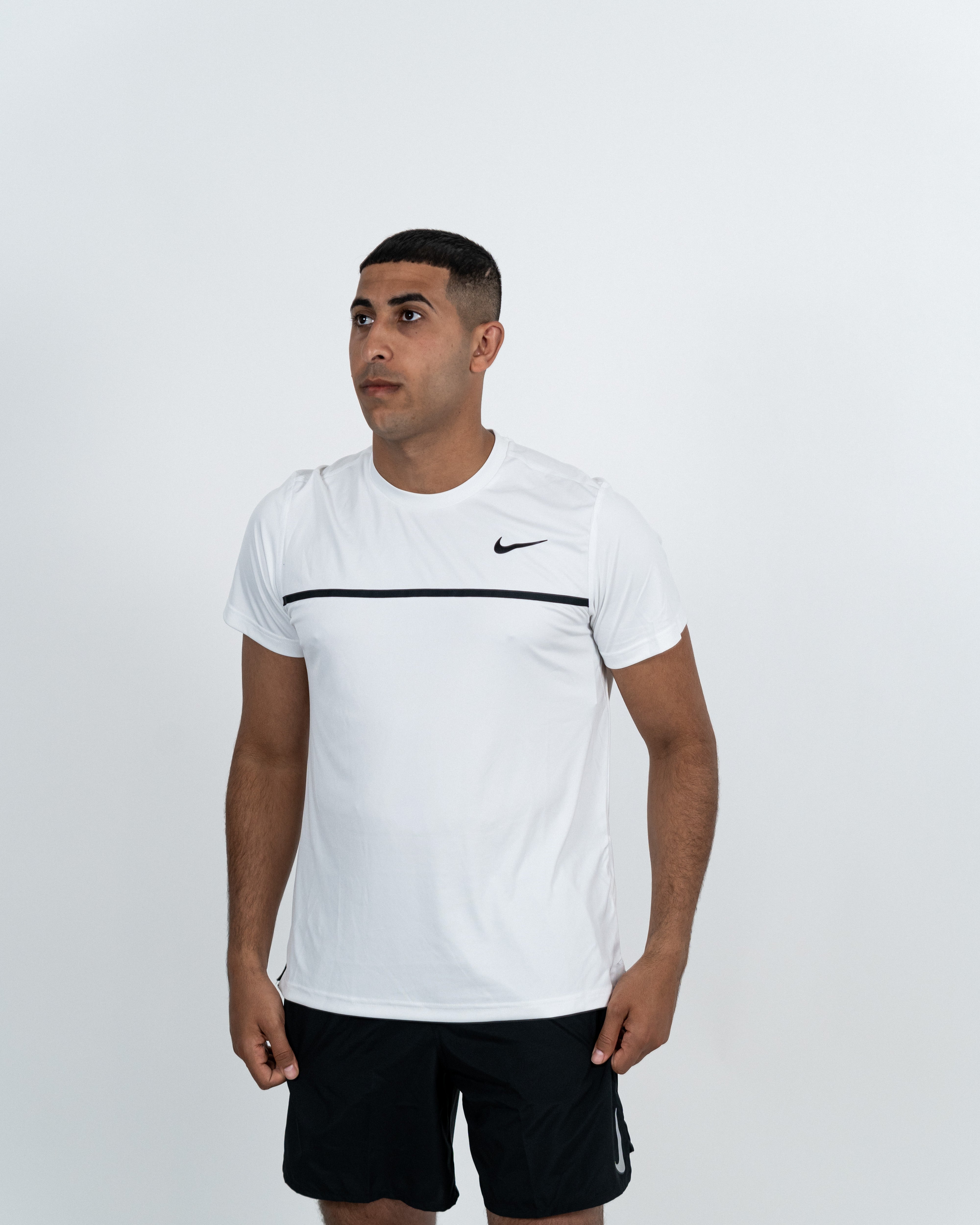 Nike Herre Challenger T-shirt Hvid
