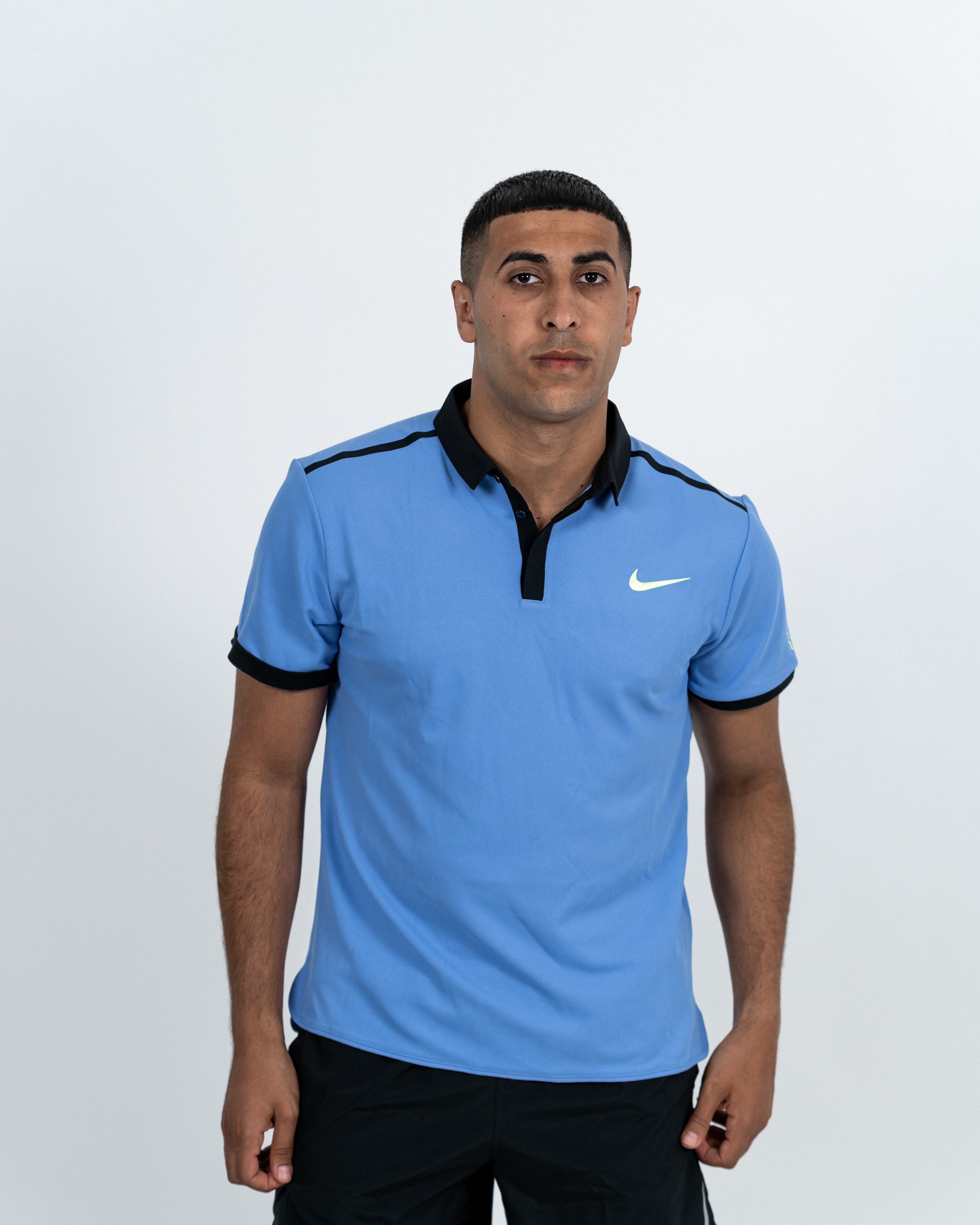 Nike Herre Advantage RF Polo Blå