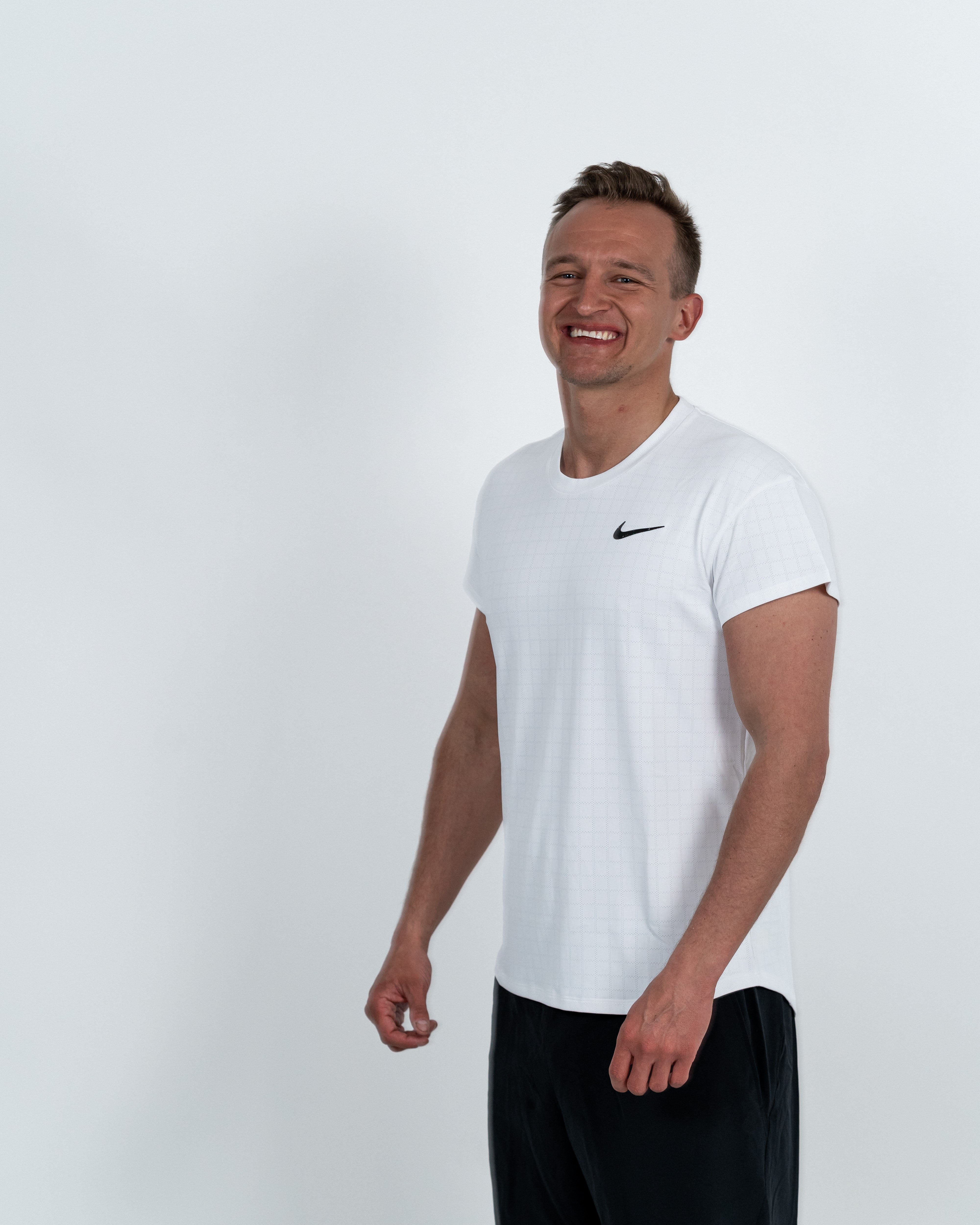 Nike Herre Brthe Slam T-shirt Hvid