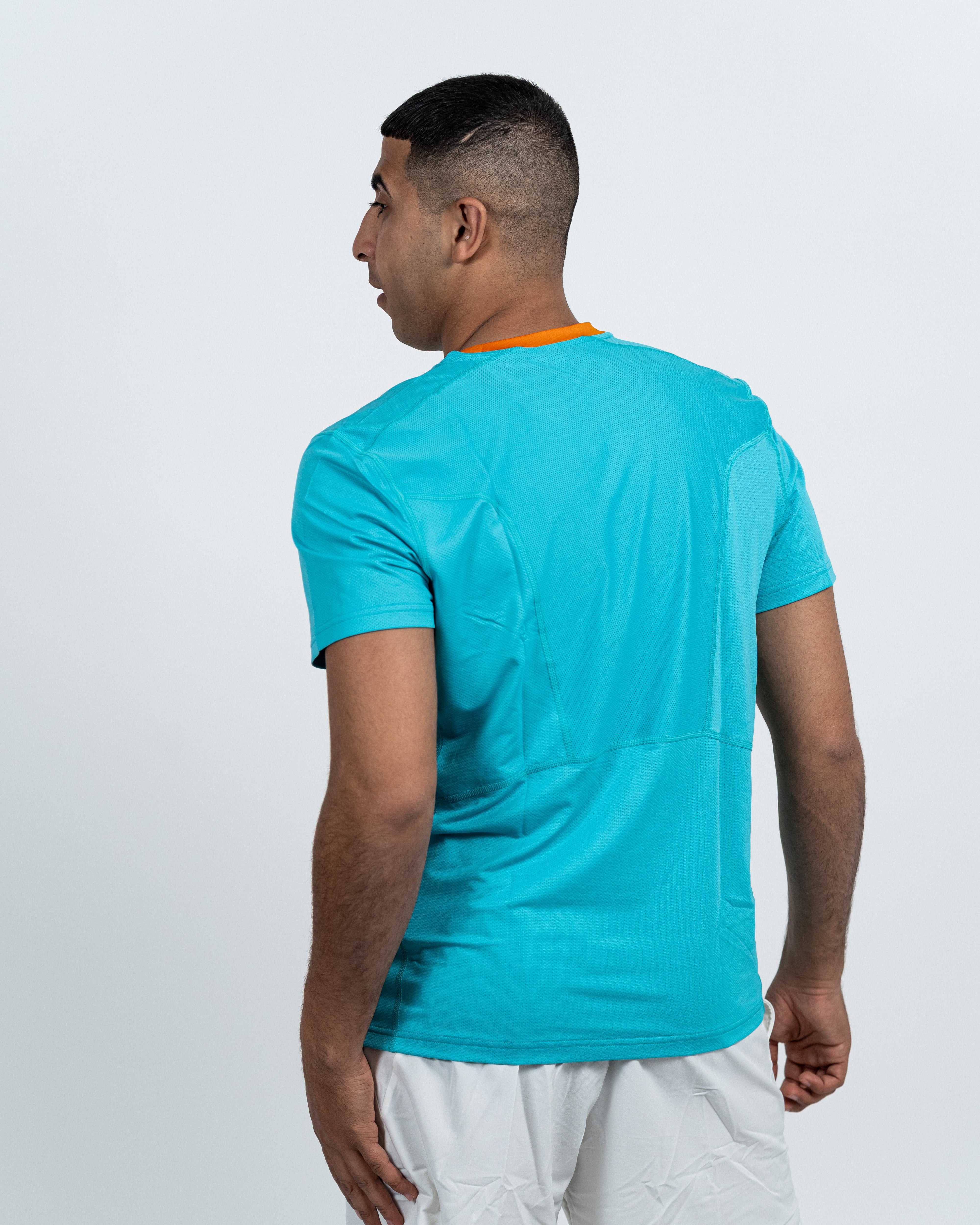 Nike Mens Rafa Dri-Fit T-shirt Blå/Orange