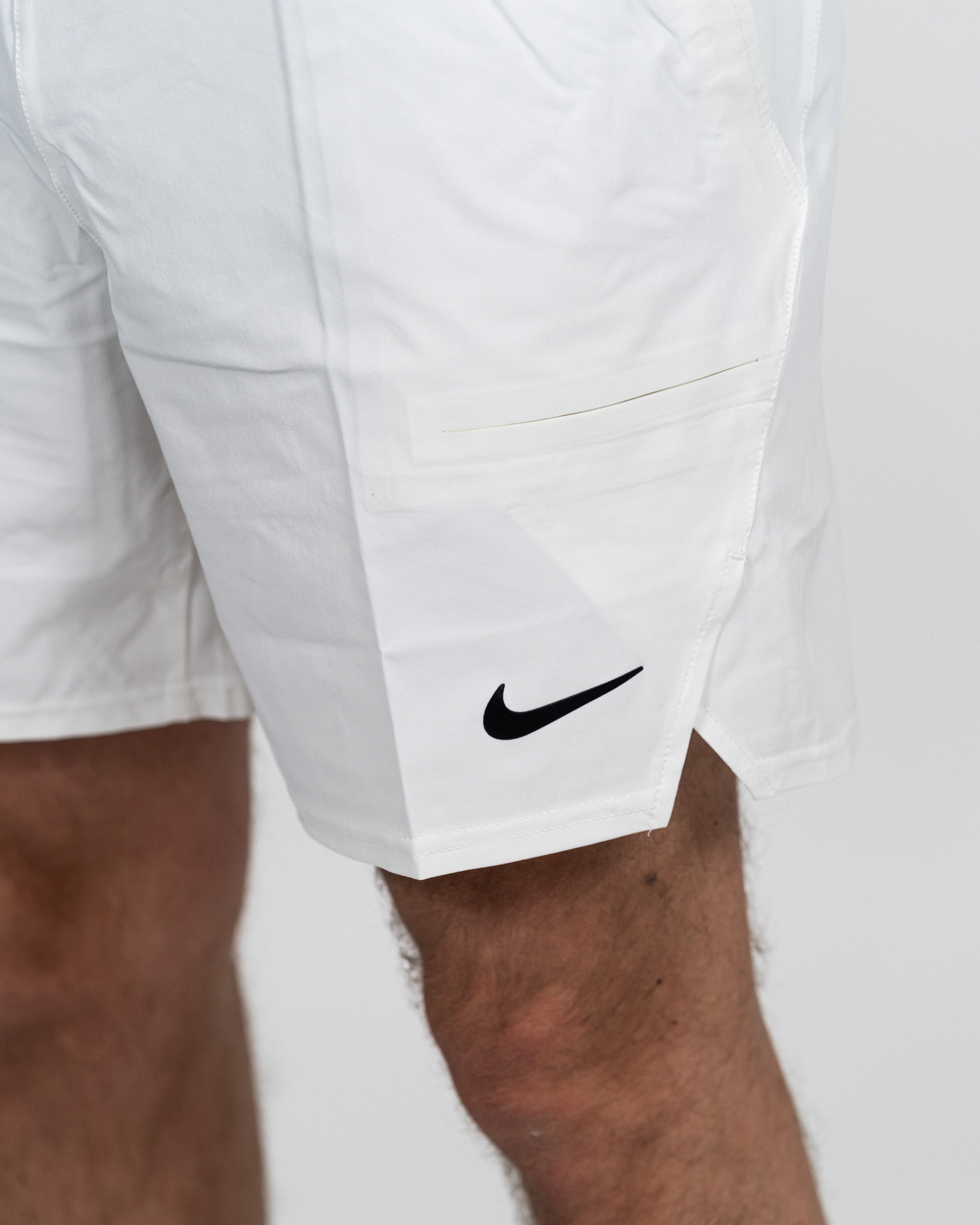 NikeCourt Dri-FIT Advantage Shorts 7" Hvid