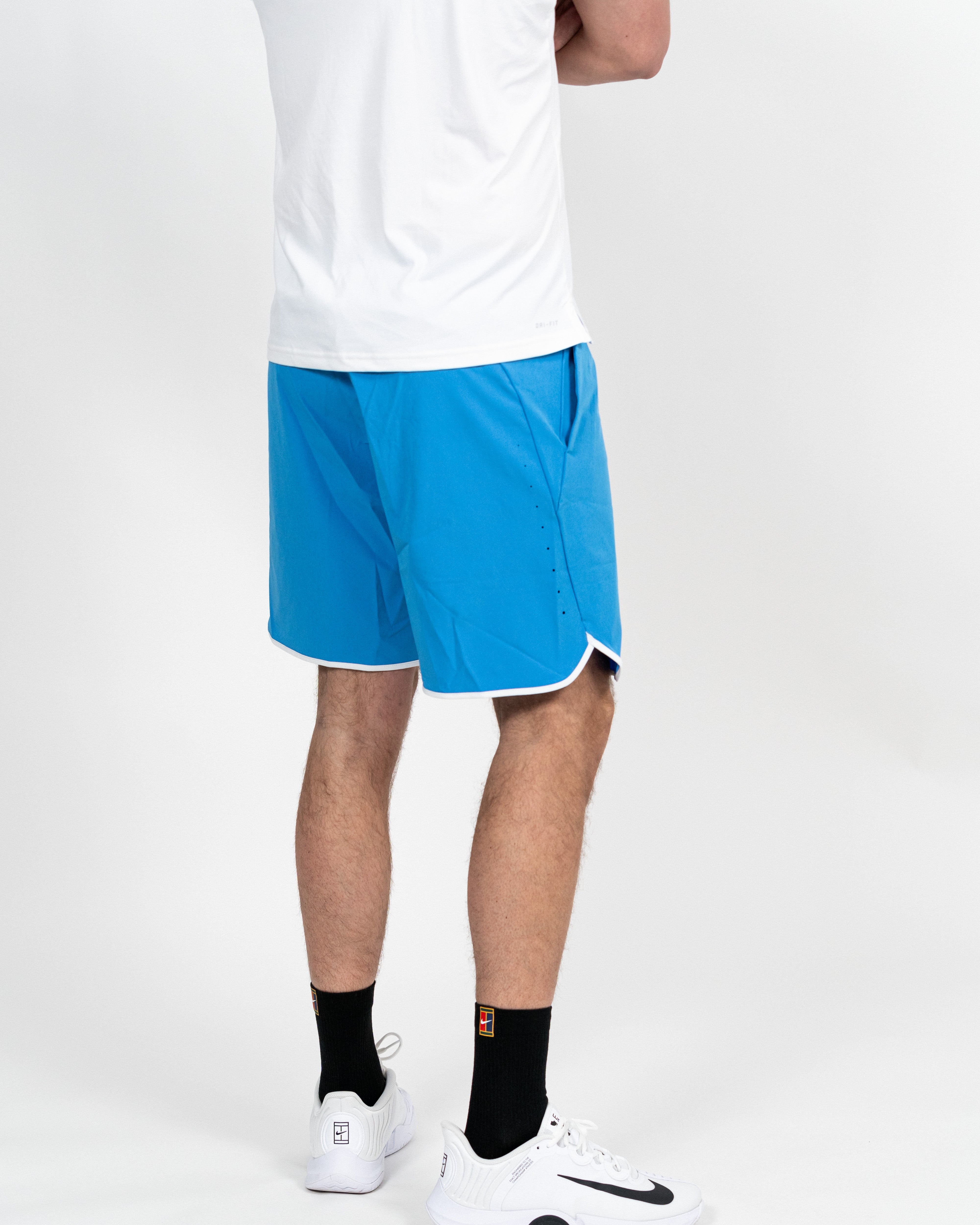 Nike Court Flex 9" Short Blå