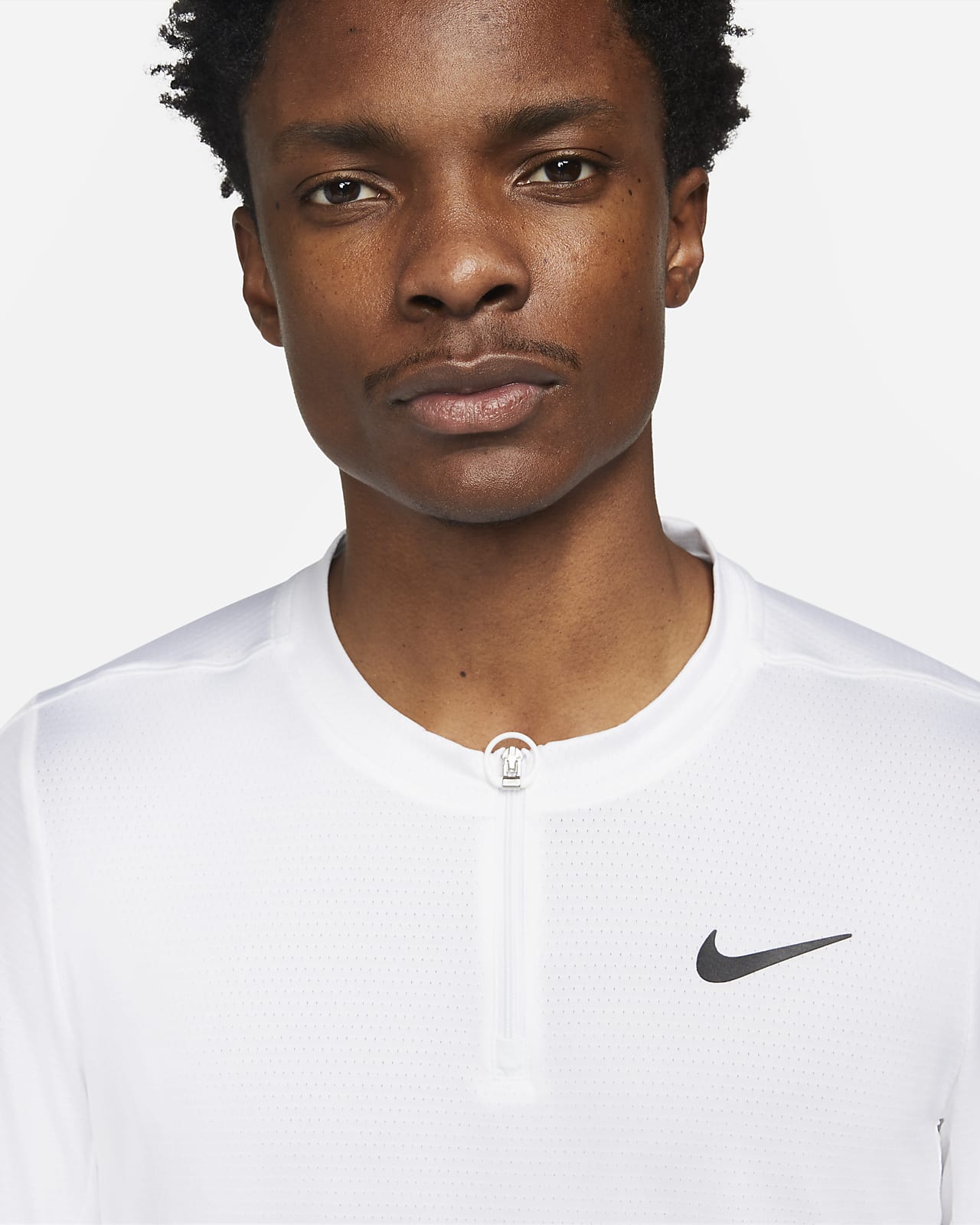 Nike Court Advantage Dri-Fit Half-Zip Shirt Langærmet