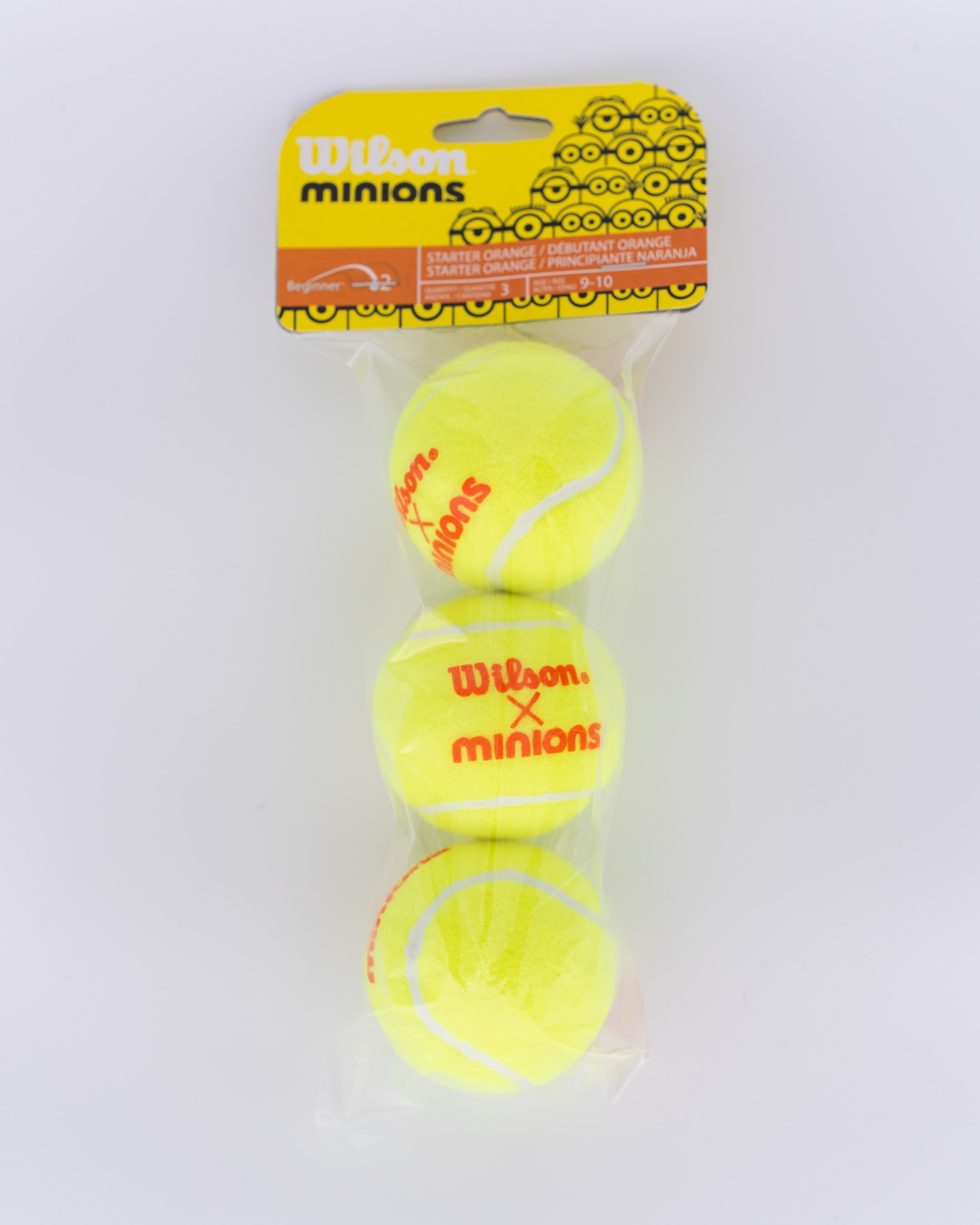 Wilson Minions Stage 2 Orange Tennisbolde