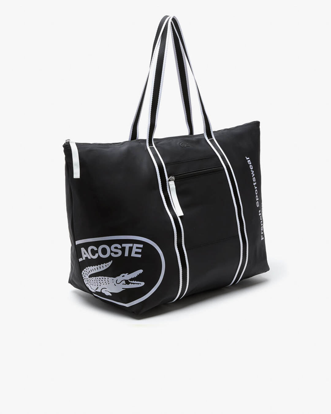 Lacoste XL Shopping Bag Noir Blanc