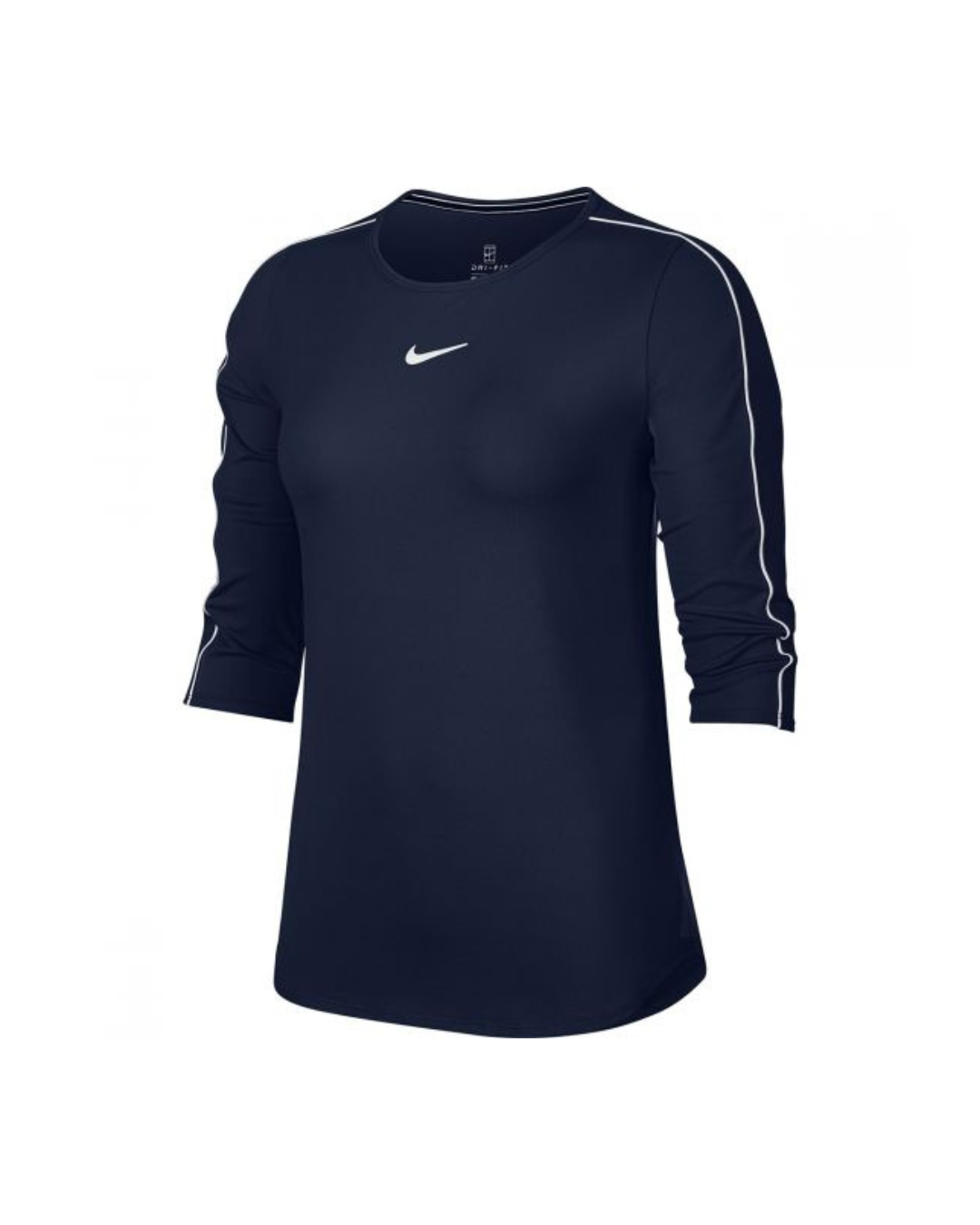 Nike Kvinde 3/4 Ærmet Bluse - Marine Blå